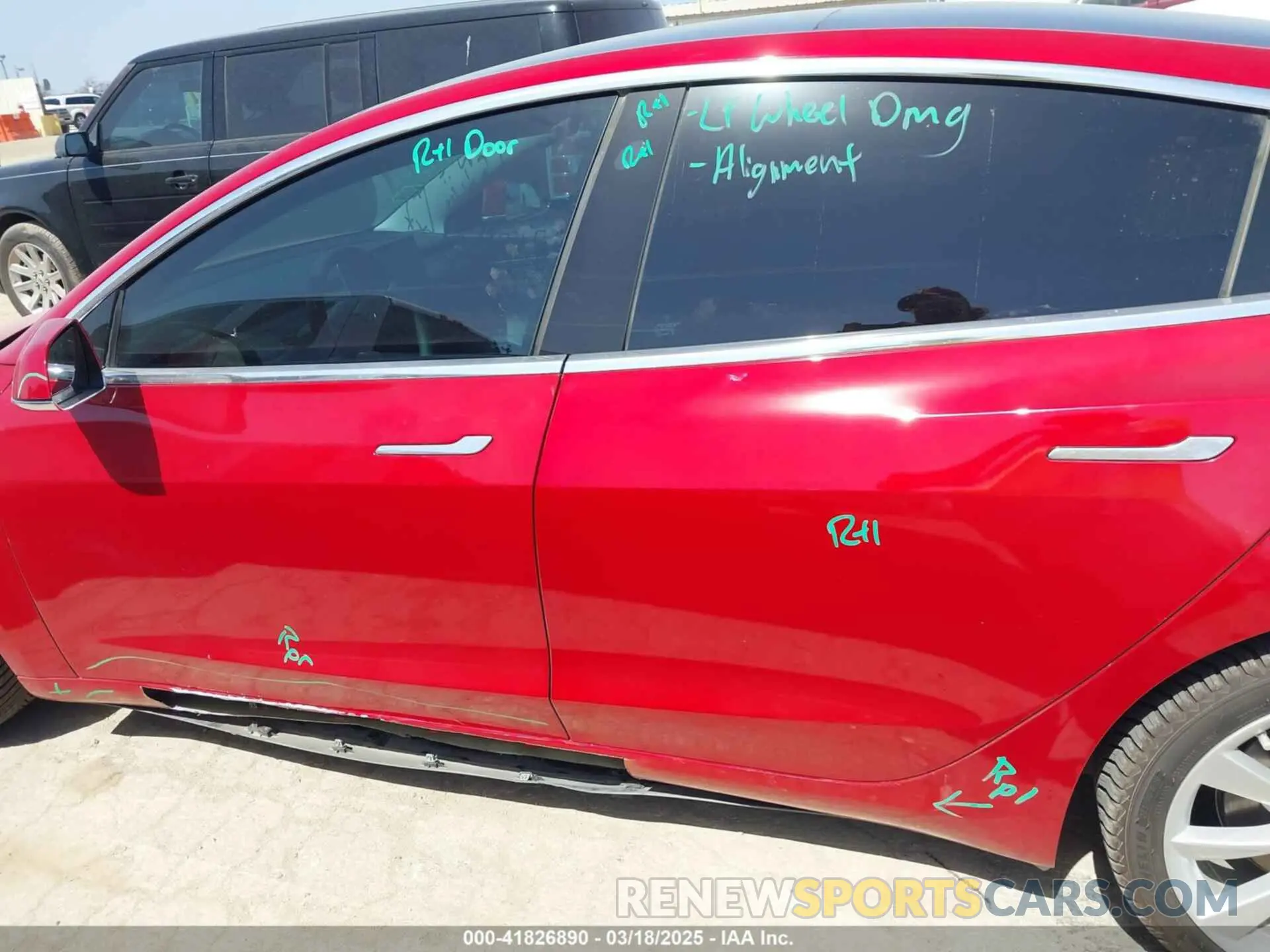 13 Photograph of a damaged car 5YJ3E1EC2LF647223 TESLA MODEL 3 2020
