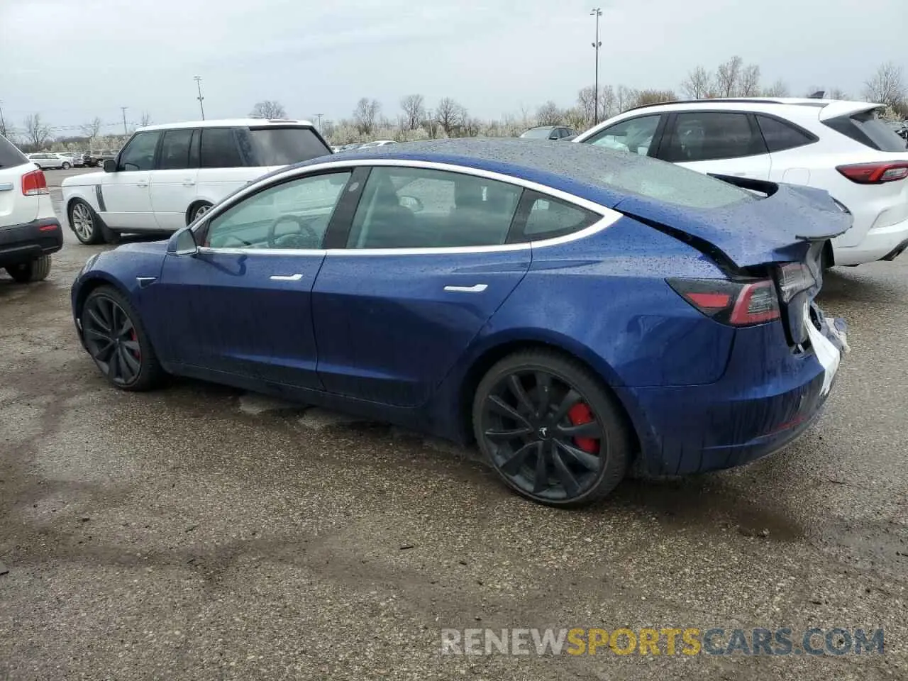 2 Photograph of a damaged car 5YJ3E1EC2LF669481 TESLA MODEL 3 2020