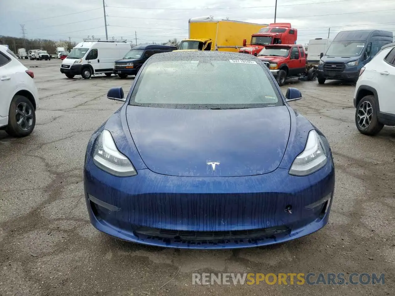 5 Photograph of a damaged car 5YJ3E1EC2LF669481 TESLA MODEL 3 2020