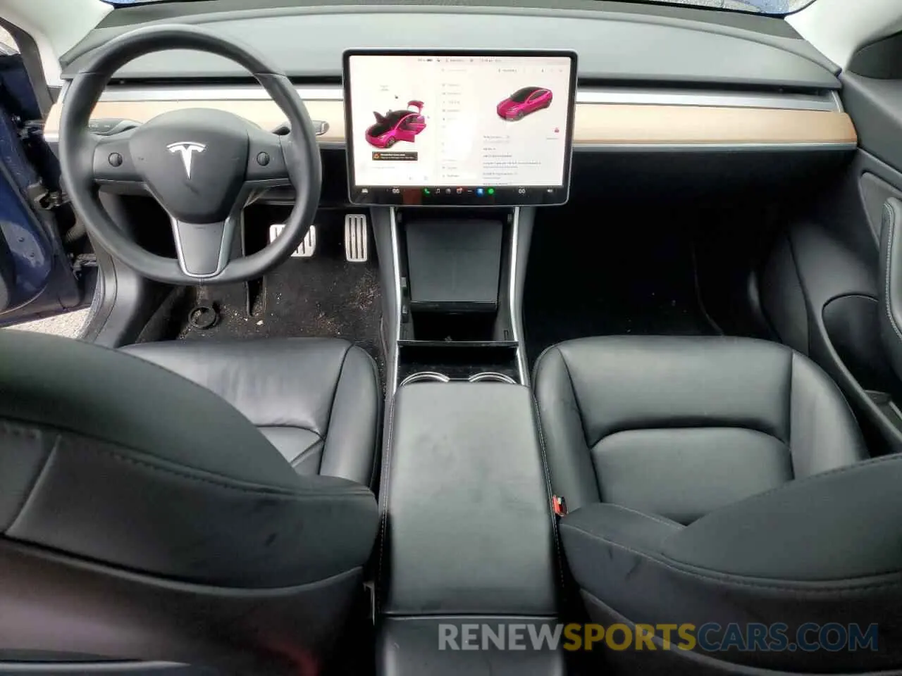 8 Photograph of a damaged car 5YJ3E1EC2LF669481 TESLA MODEL 3 2020
