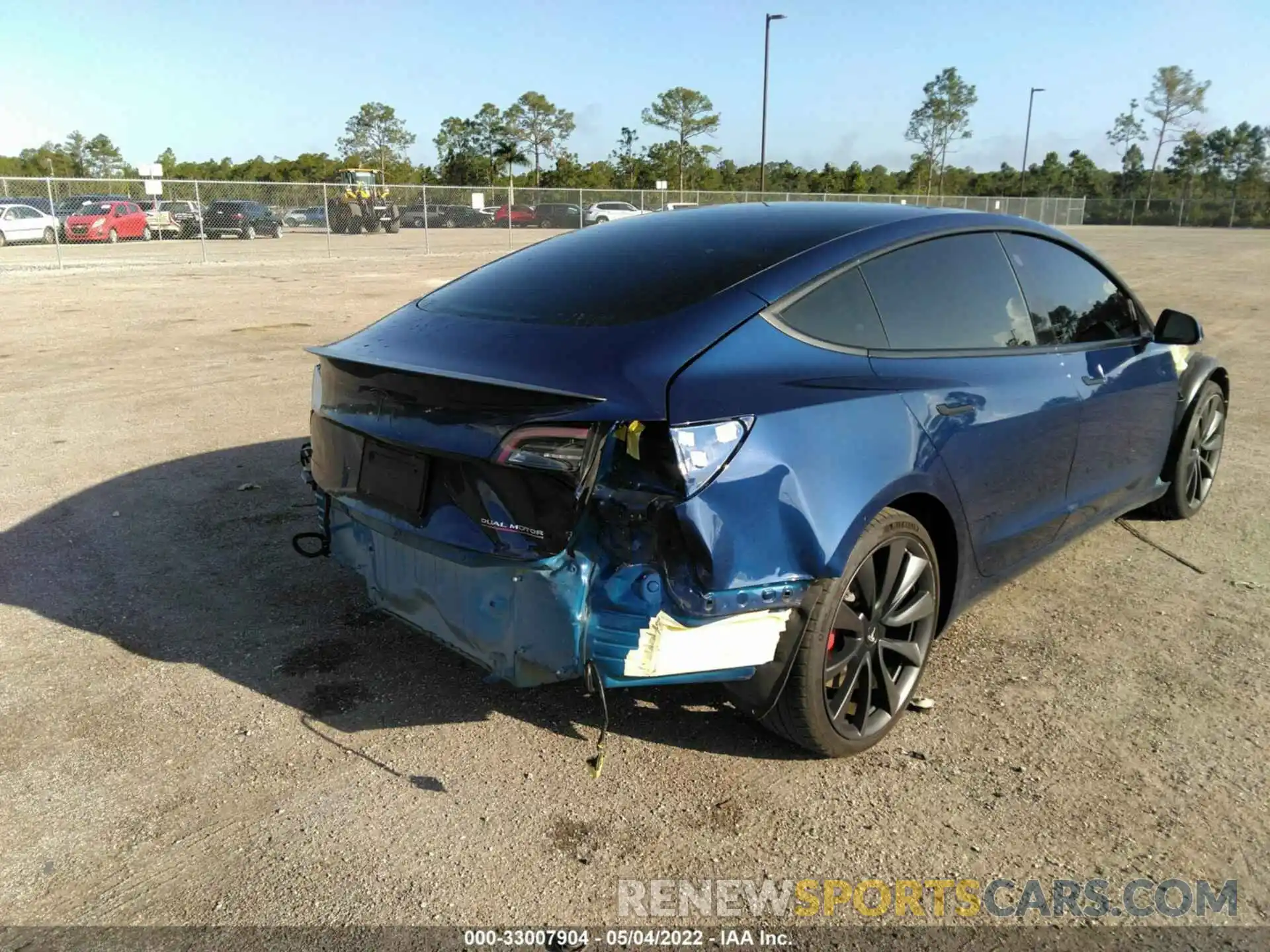 6 Photograph of a damaged car 5YJ3E1EC2LF800165 TESLA MODEL 3 2020