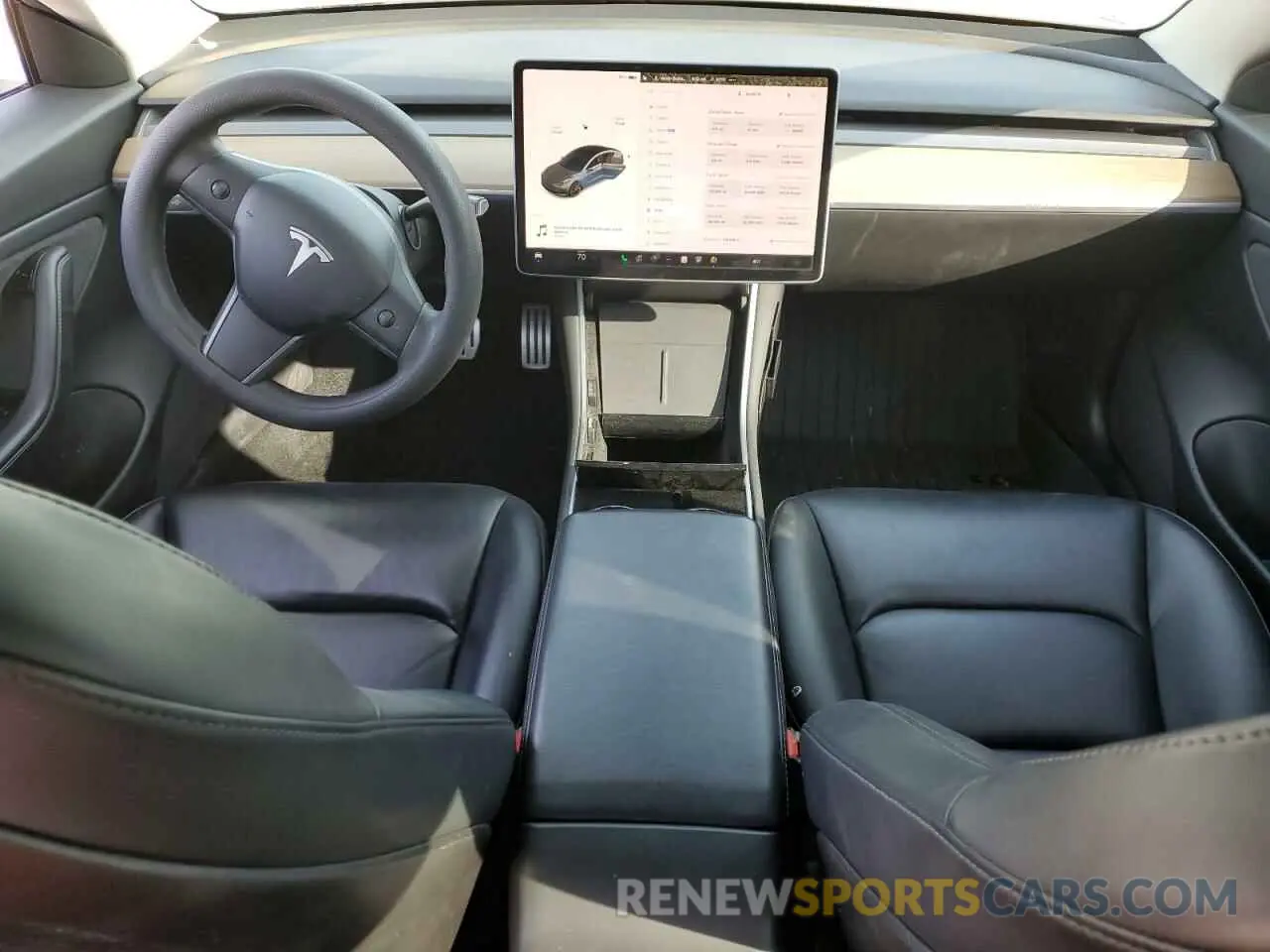 8 Photograph of a damaged car 5YJ3E1EC3LF641009 TESLA MODEL 3 2020