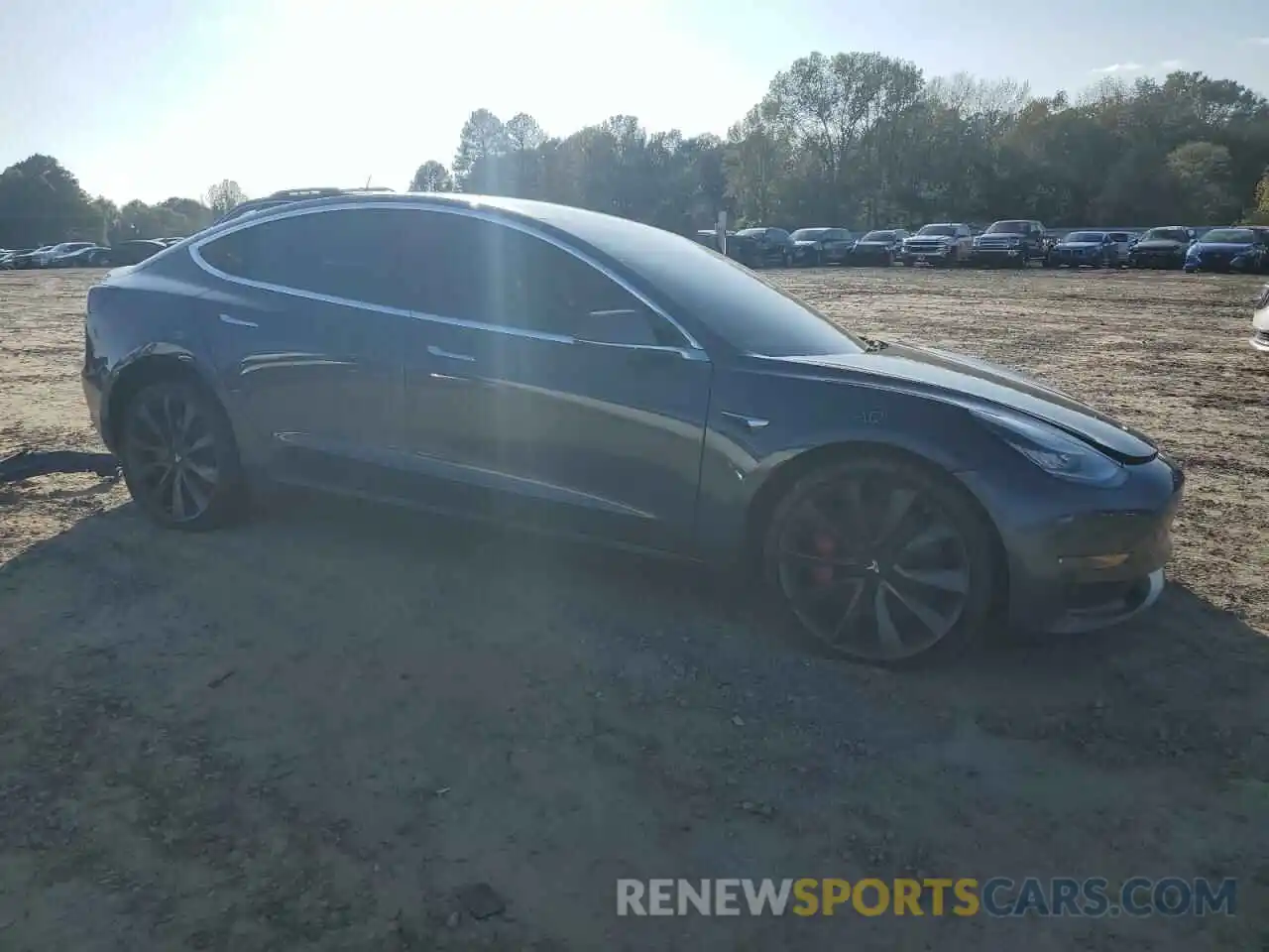 4 Photograph of a damaged car 5YJ3E1EC3LF713343 TESLA MODEL 3 2020