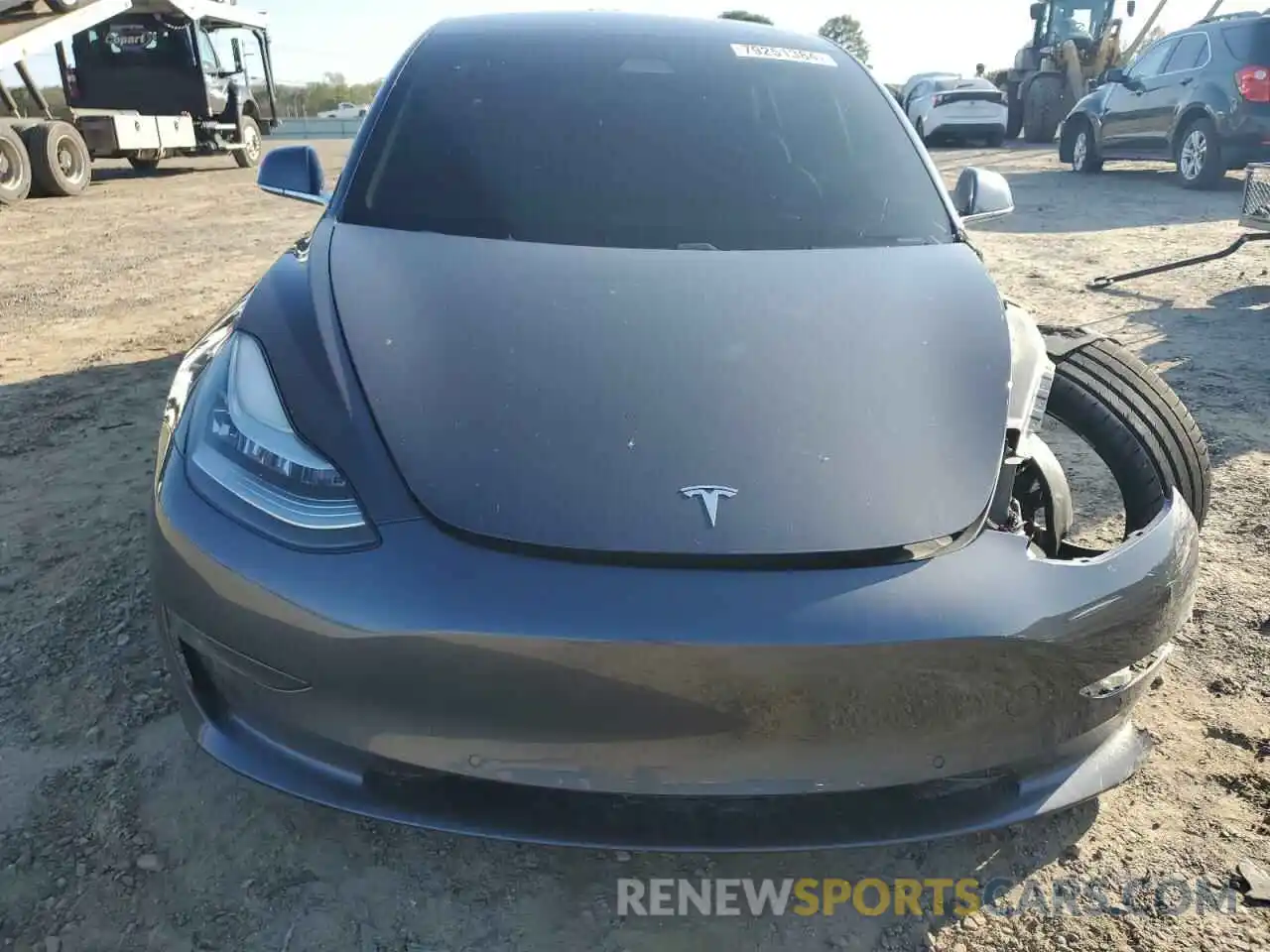 5 Photograph of a damaged car 5YJ3E1EC3LF713343 TESLA MODEL 3 2020