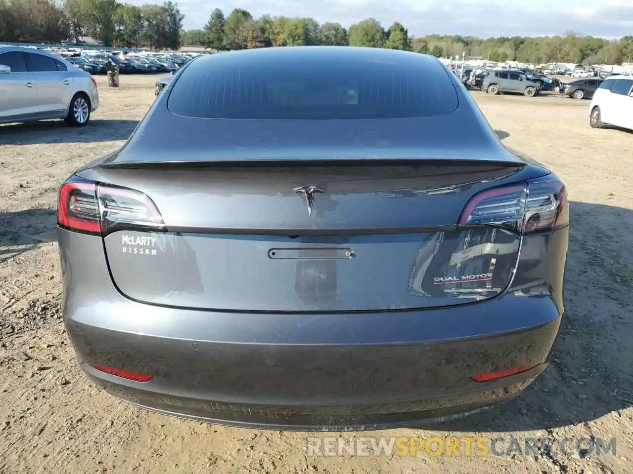 6 Photograph of a damaged car 5YJ3E1EC3LF713343 TESLA MODEL 3 2020