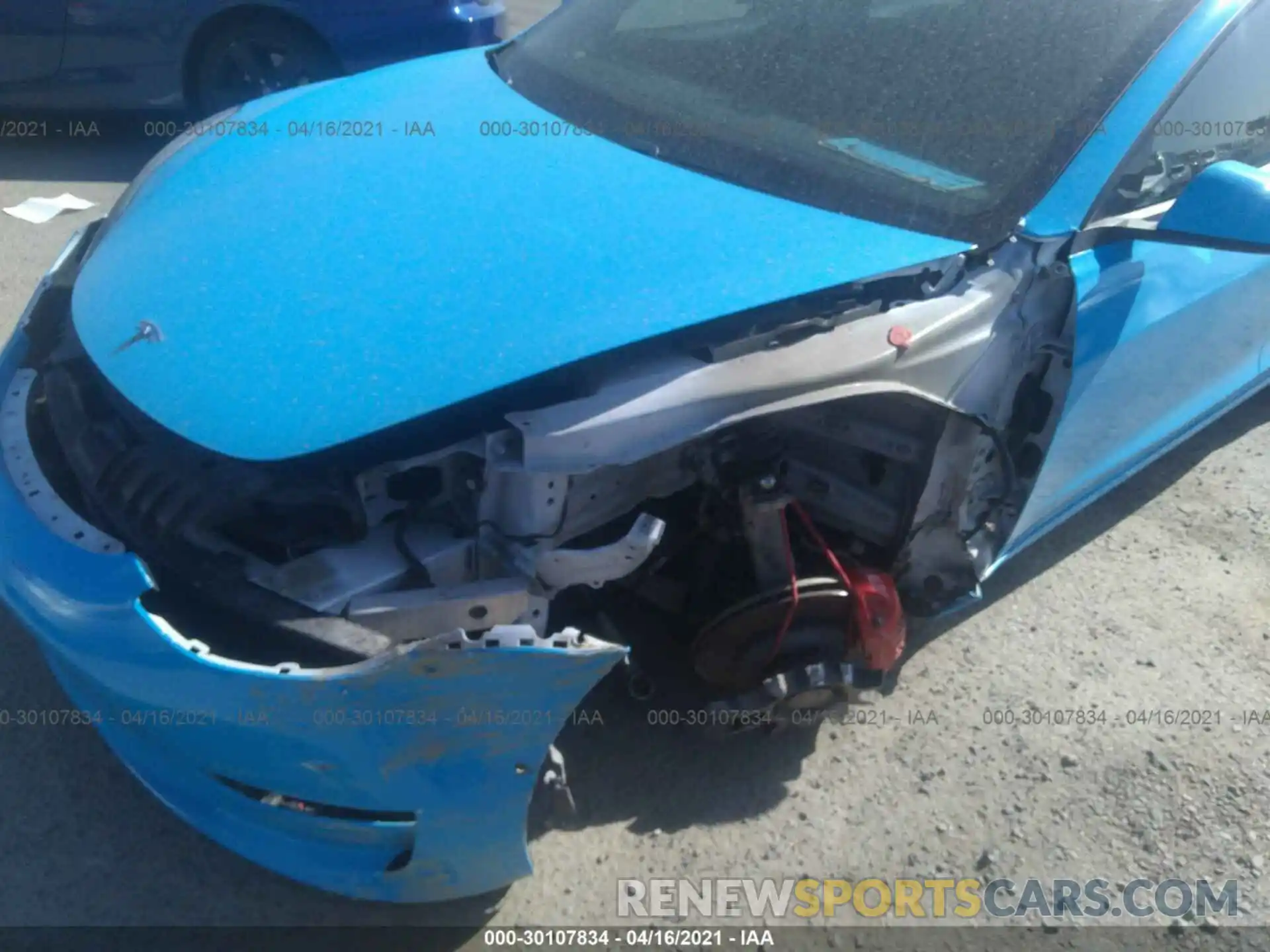 6 Photograph of a damaged car 5YJ3E1EC3LF719465 TESLA MODEL 3 2020