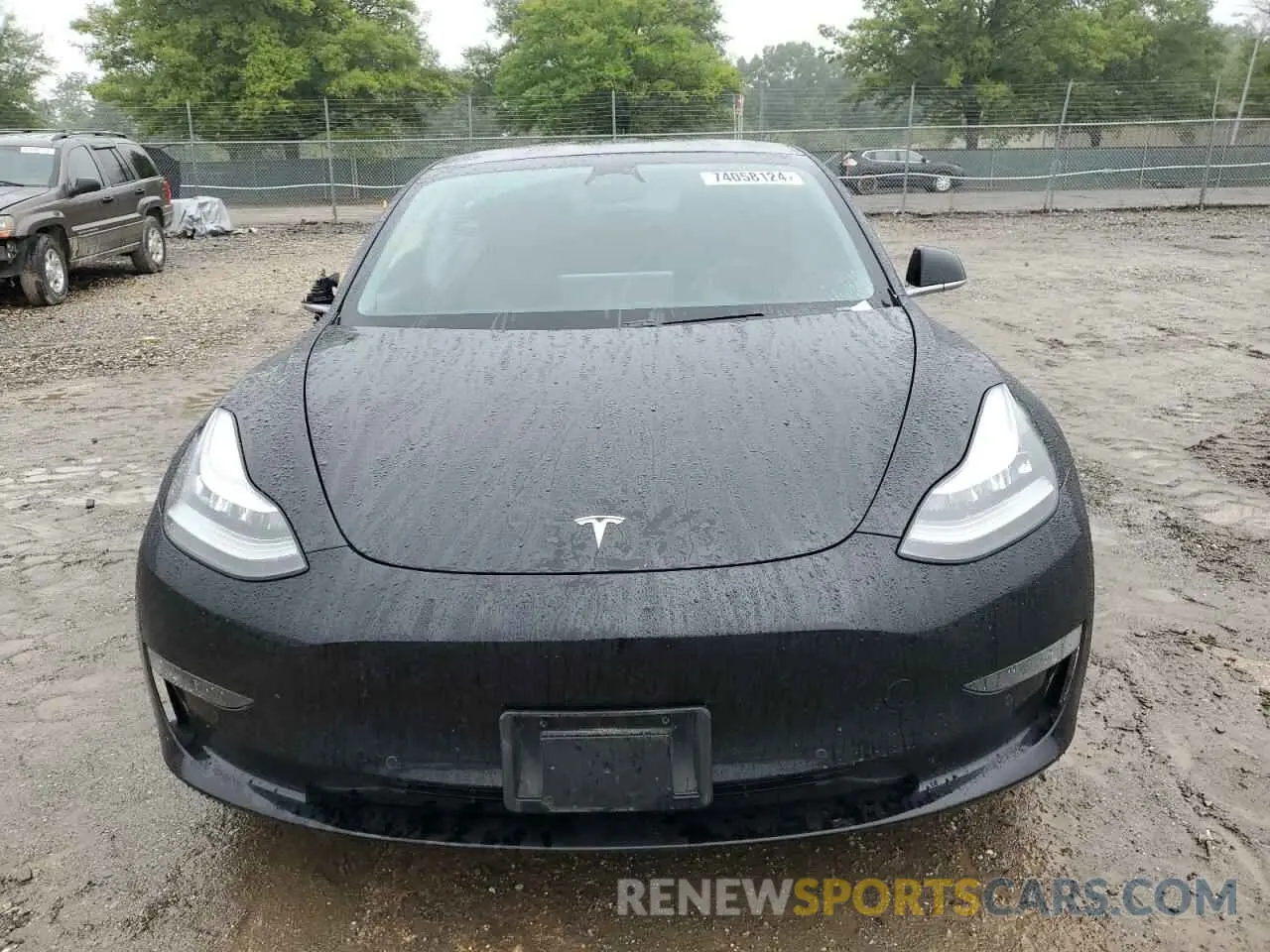 5 Photograph of a damaged car 5YJ3E1EC3LF791637 TESLA MODEL 3 2020