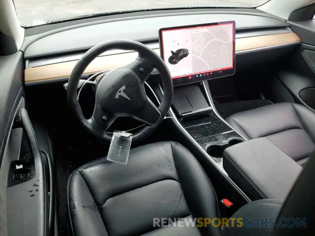 8 Photograph of a damaged car 5YJ3E1EC3LF791637 TESLA MODEL 3 2020