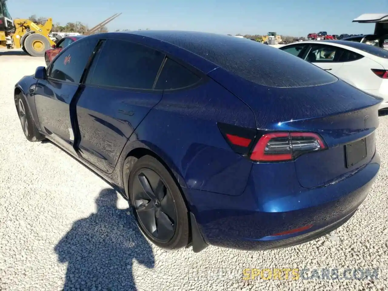 3 Photograph of a damaged car 5YJ3E1EC4LF586599 TESLA MODEL 3 2020