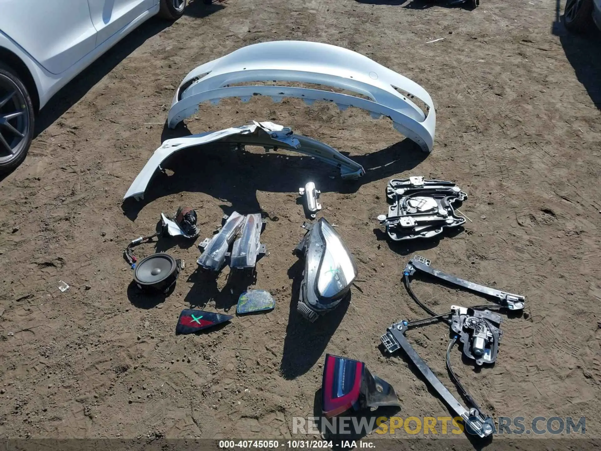11 Photograph of a damaged car 5YJ3E1EC4LF624140 TESLA MODEL 3 2020