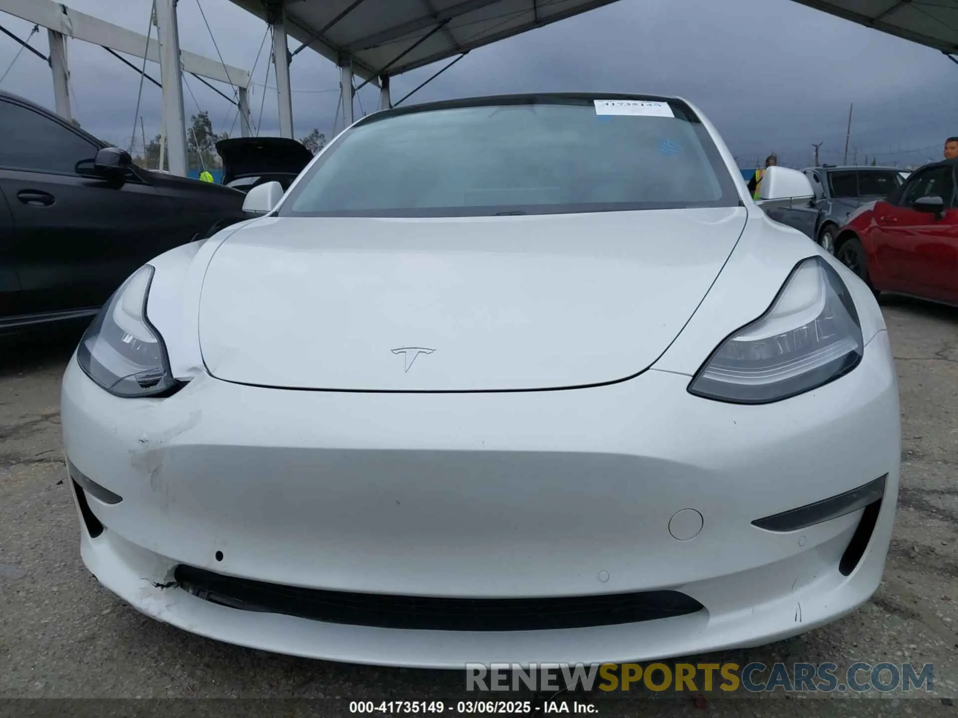 13 Photograph of a damaged car 5YJ3E1EC4LF625109 TESLA MODEL 3 2020