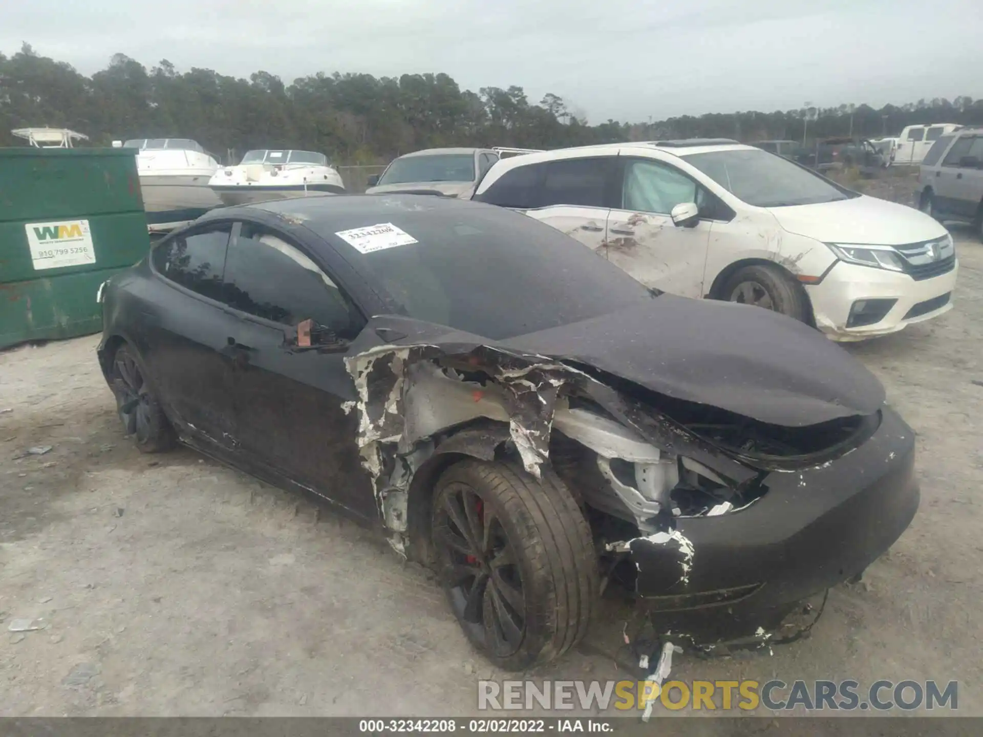 6 Photograph of a damaged car 5YJ3E1EC4LF715019 TESLA MODEL 3 2020