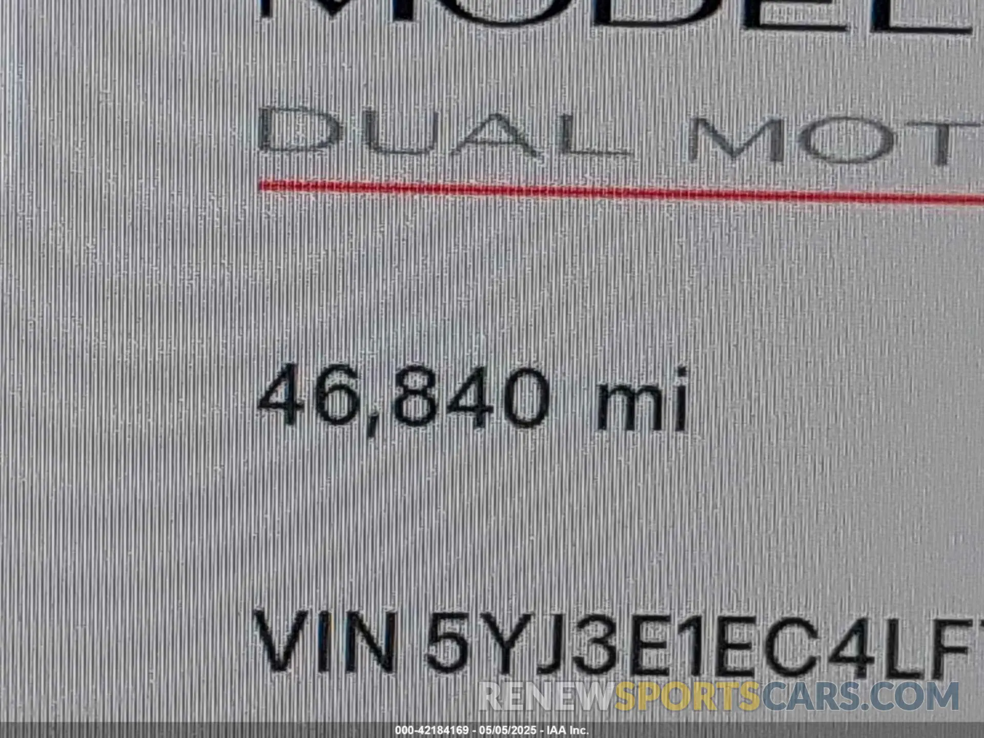 15 Photograph of a damaged car 5YJ3E1EC4LF719149 TESLA MODEL 3 2020