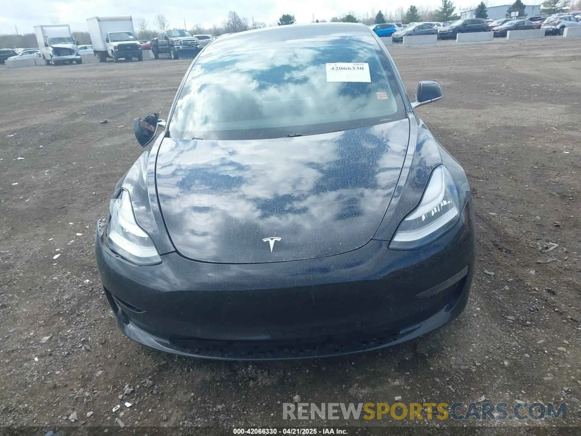 12 Photograph of a damaged car 5YJ3E1EC4LF746853 TESLA MODEL 3 2020