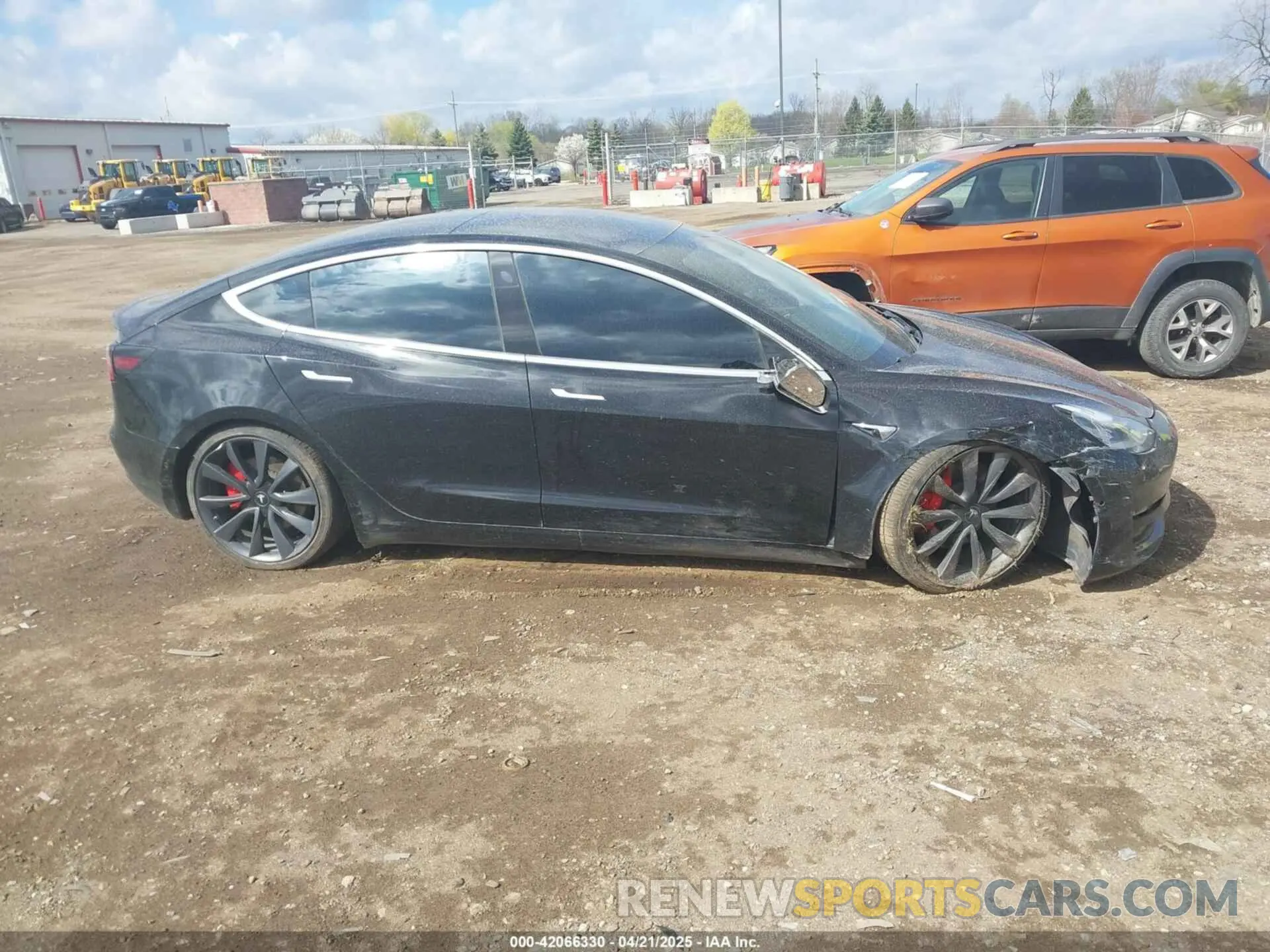 13 Photograph of a damaged car 5YJ3E1EC4LF746853 TESLA MODEL 3 2020