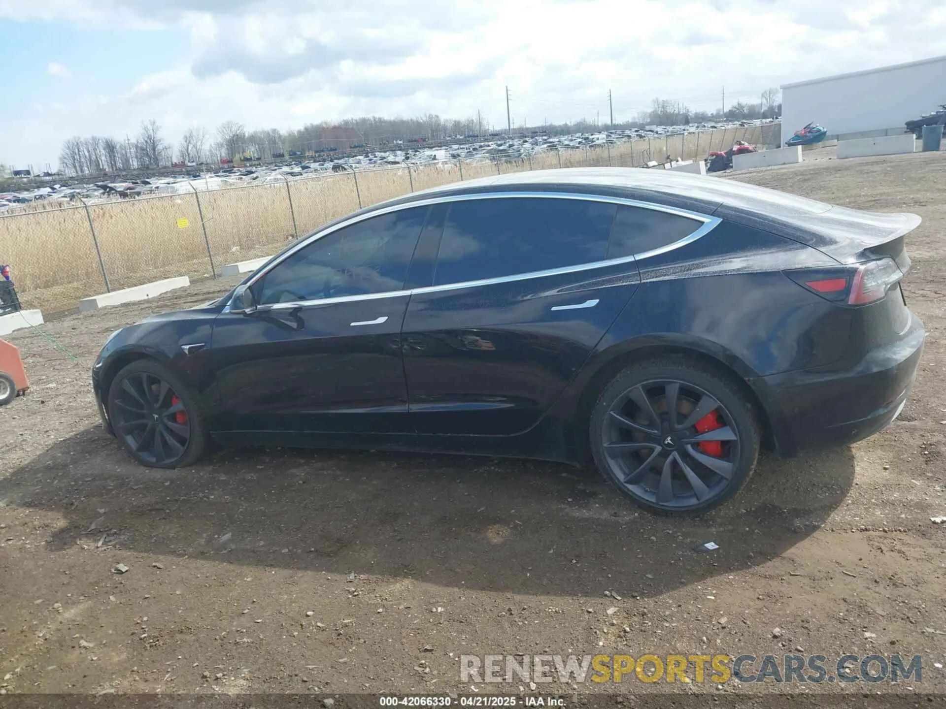 14 Photograph of a damaged car 5YJ3E1EC4LF746853 TESLA MODEL 3 2020