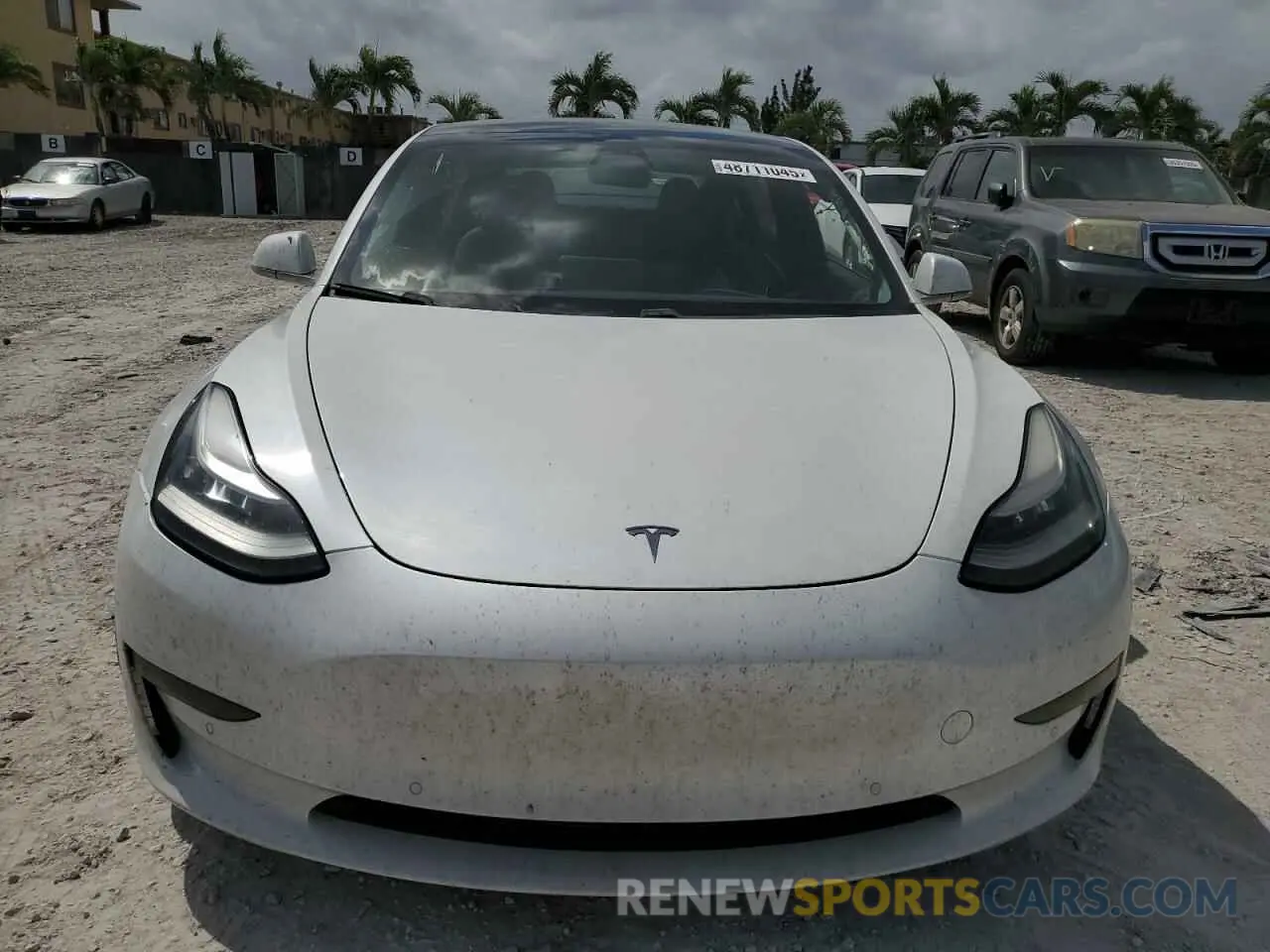 5 Photograph of a damaged car 5YJ3E1EC4LF800149 TESLA MODEL 3 2020