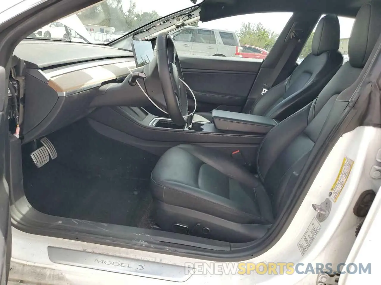 7 Photograph of a damaged car 5YJ3E1EC4LF800149 TESLA MODEL 3 2020