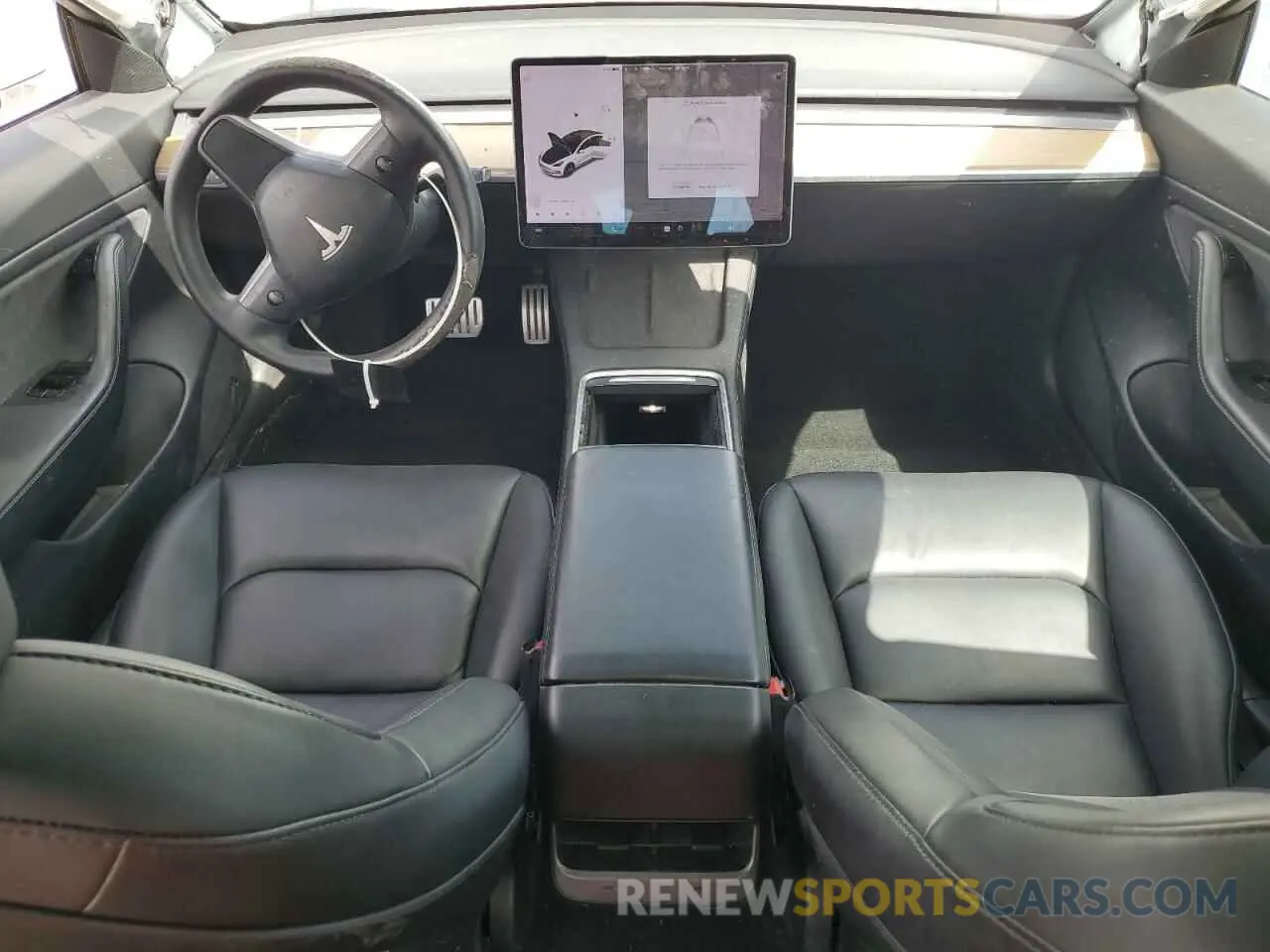 8 Photograph of a damaged car 5YJ3E1EC4LF800149 TESLA MODEL 3 2020