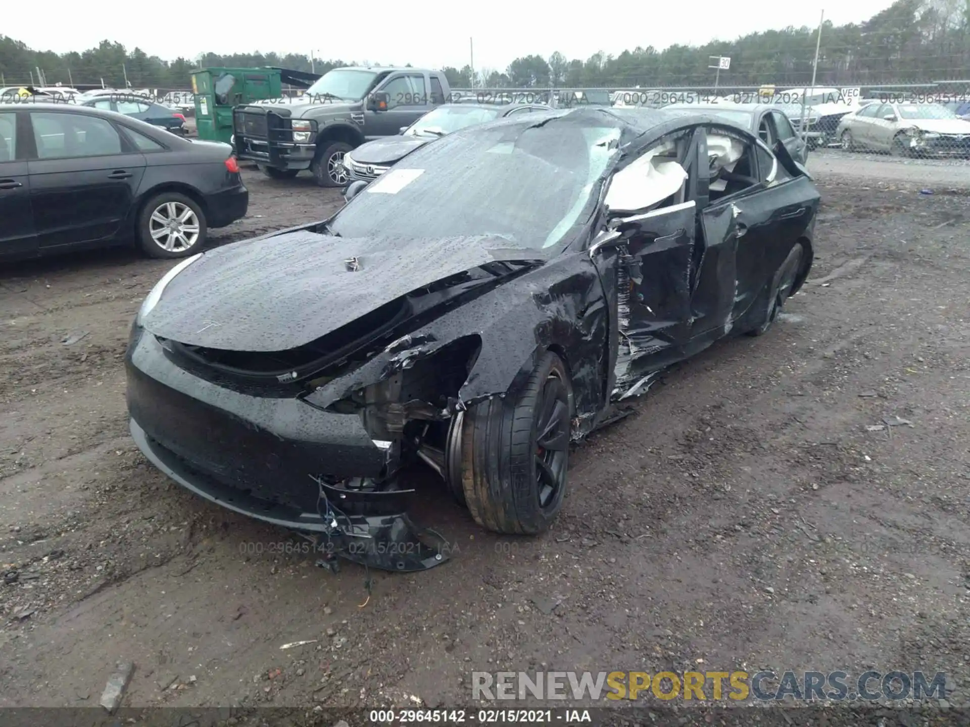 6 Photograph of a damaged car 5YJ3E1EC5LF623529 TESLA MODEL 3 2020