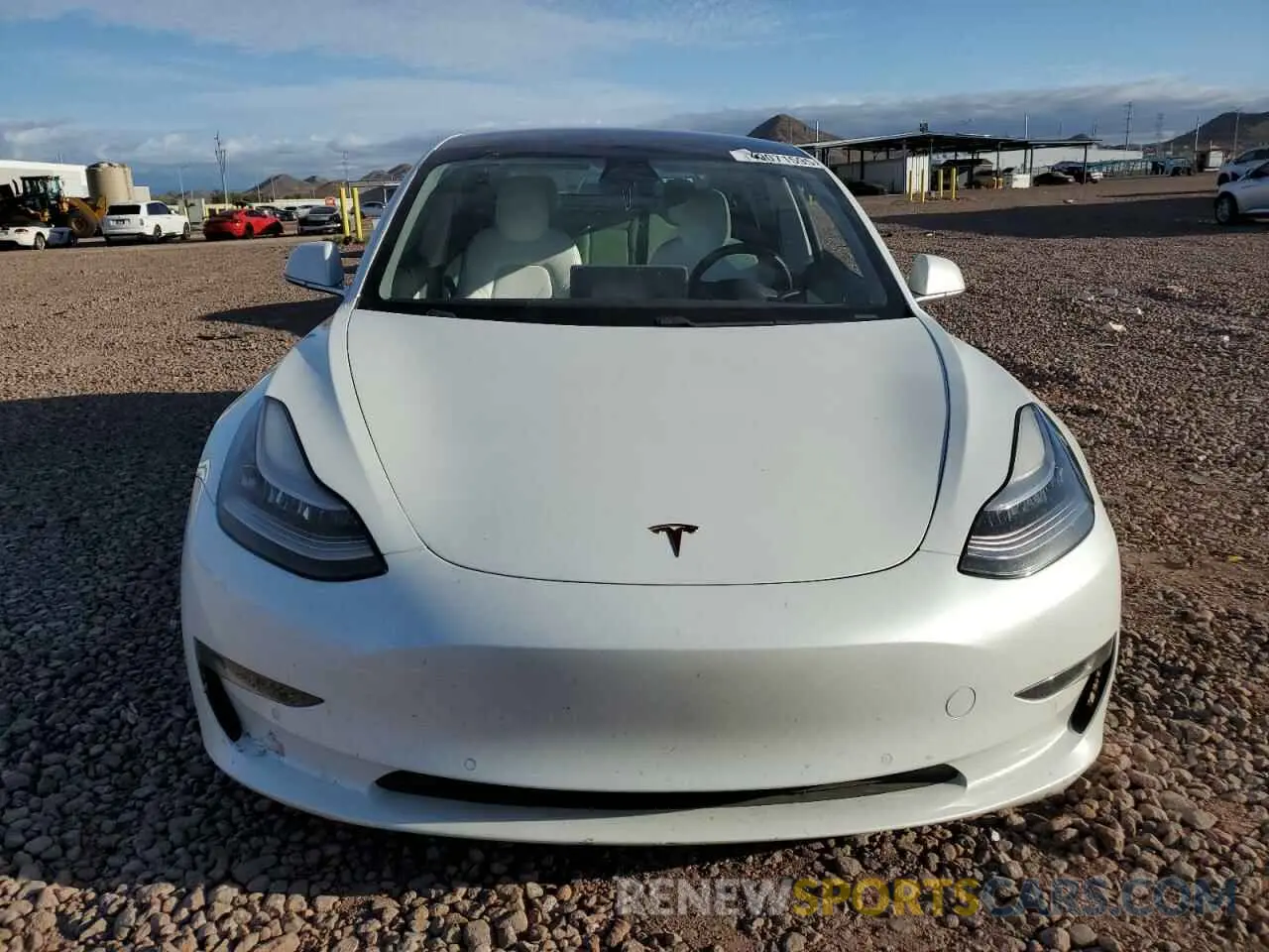 5 Photograph of a damaged car 5YJ3E1EC5LF624809 TESLA MODEL 3 2020