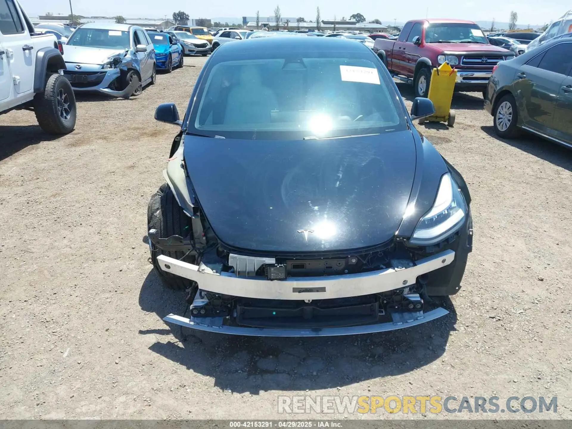13 Photograph of a damaged car 5YJ3E1EC5LF641593 TESLA MODEL 3 2020