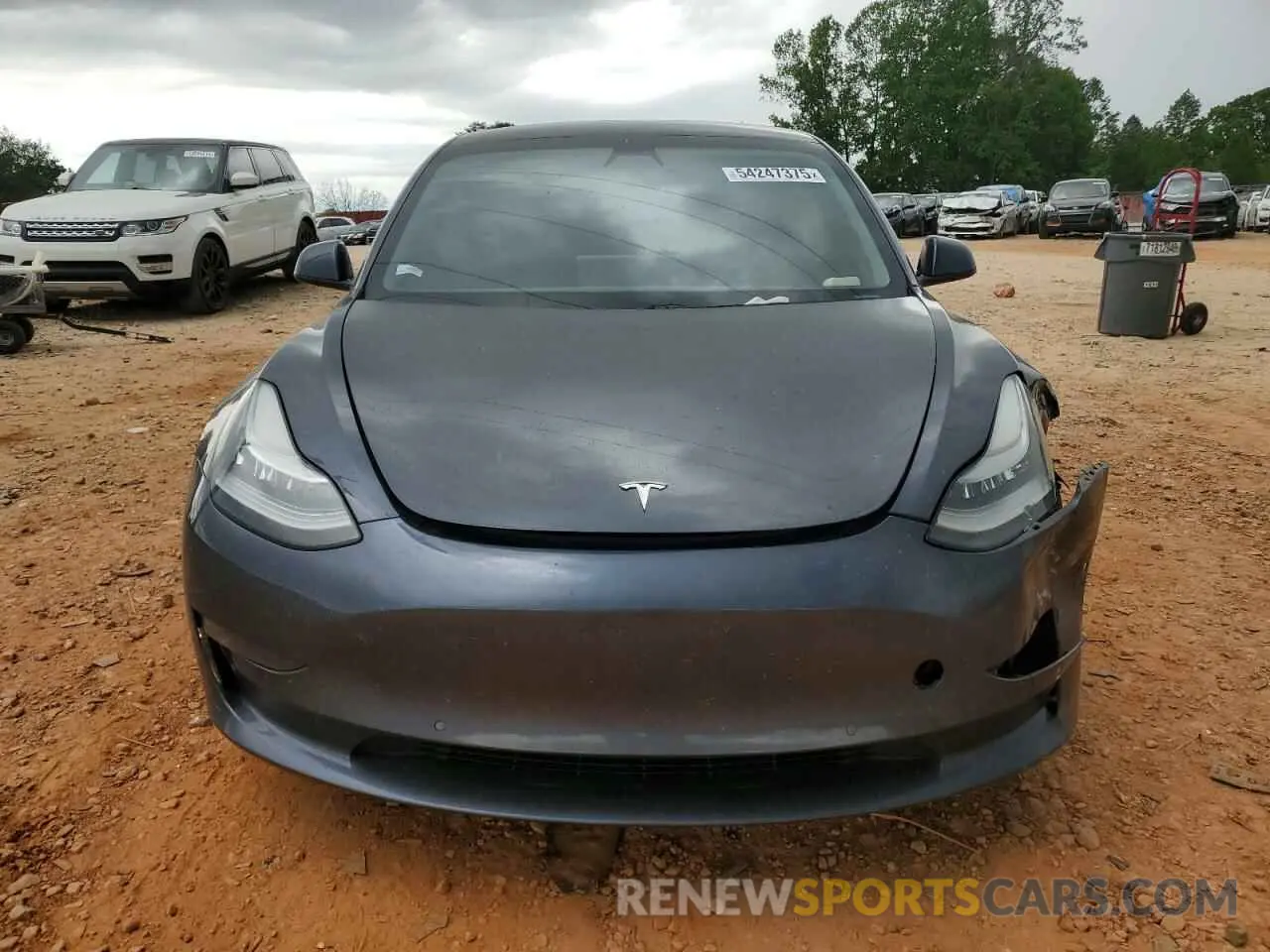 5 Photograph of a damaged car 5YJ3E1EC5LF646941 TESLA MODEL 3 2020