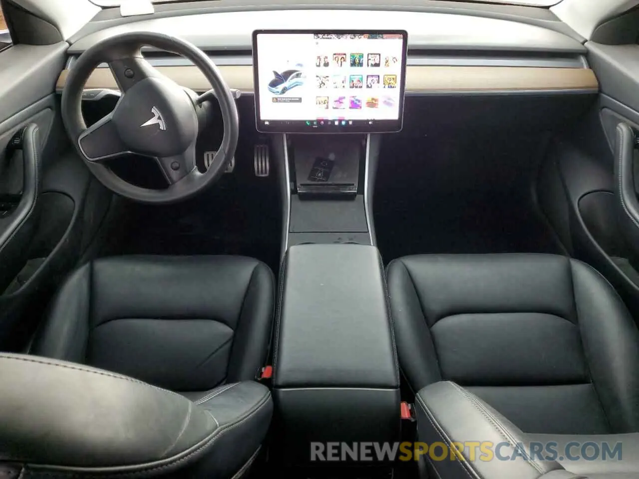 8 Photograph of a damaged car 5YJ3E1EC5LF646941 TESLA MODEL 3 2020