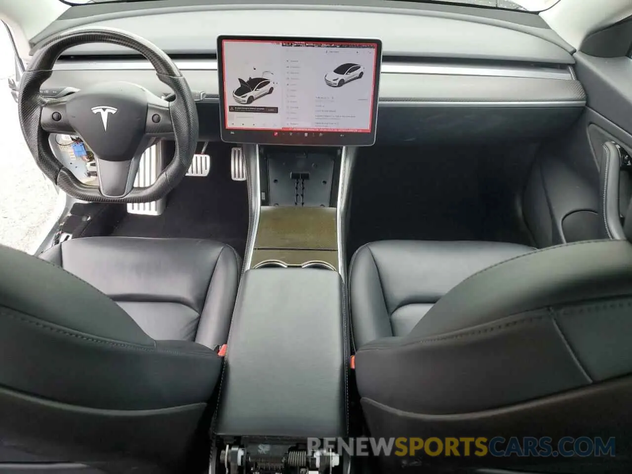 8 Photograph of a damaged car 5YJ3E1EC6LF624284 TESLA MODEL 3 2020