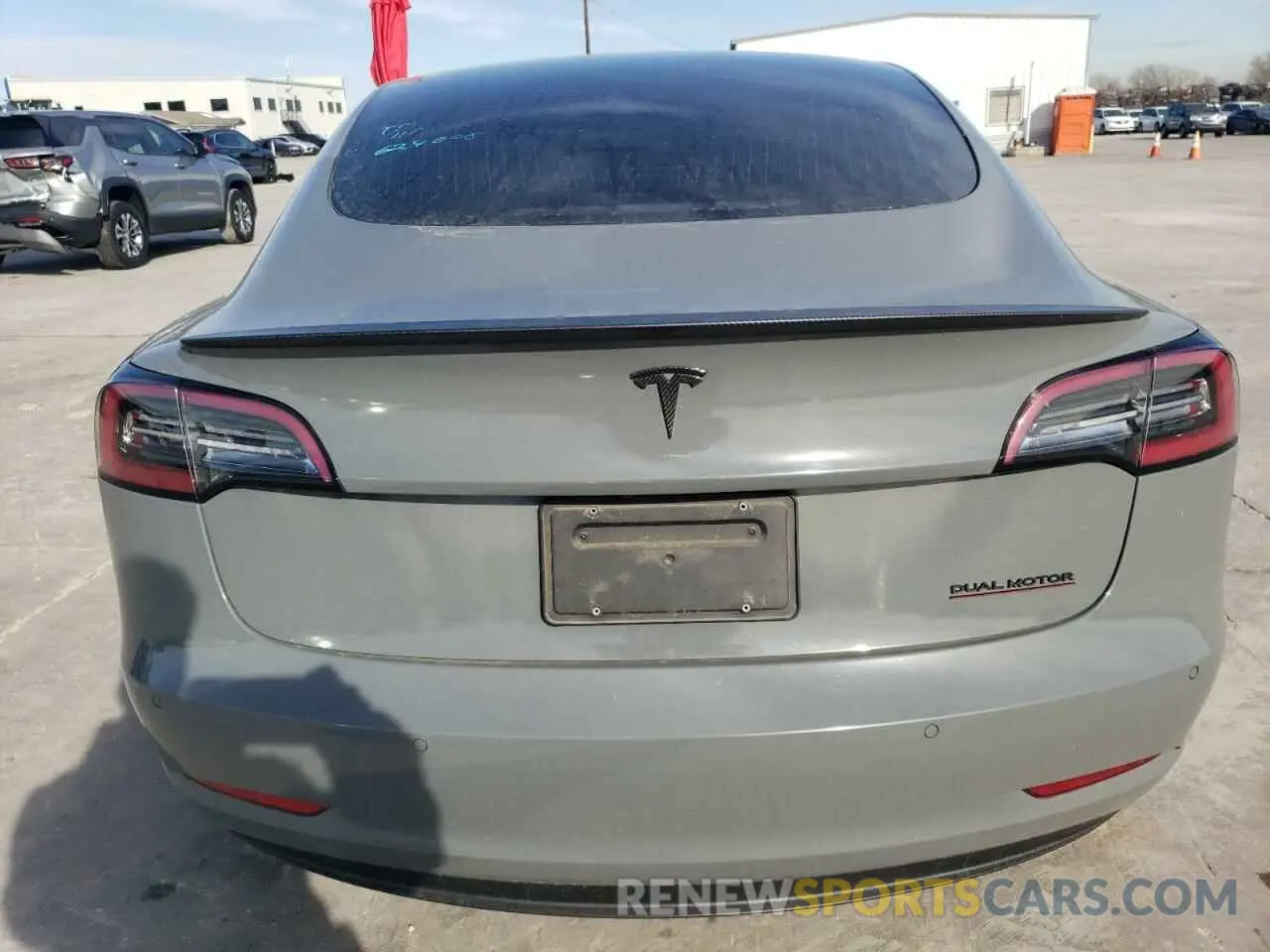 6 Photograph of a damaged car 5YJ3E1EC6LF624608 TESLA MODEL 3 2020