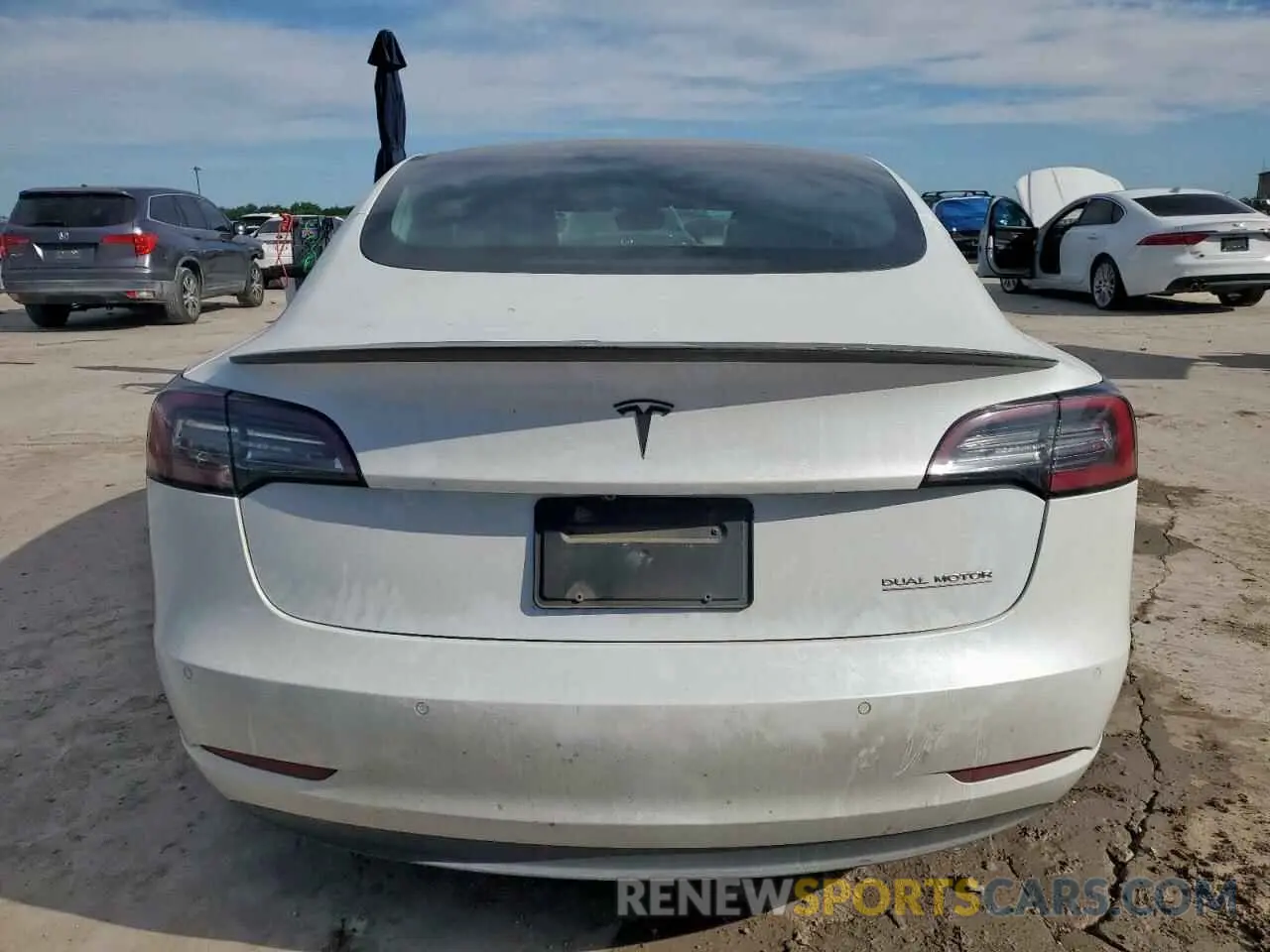 6 Photograph of a damaged car 5YJ3E1EC6LF714177 TESLA MODEL 3 2020