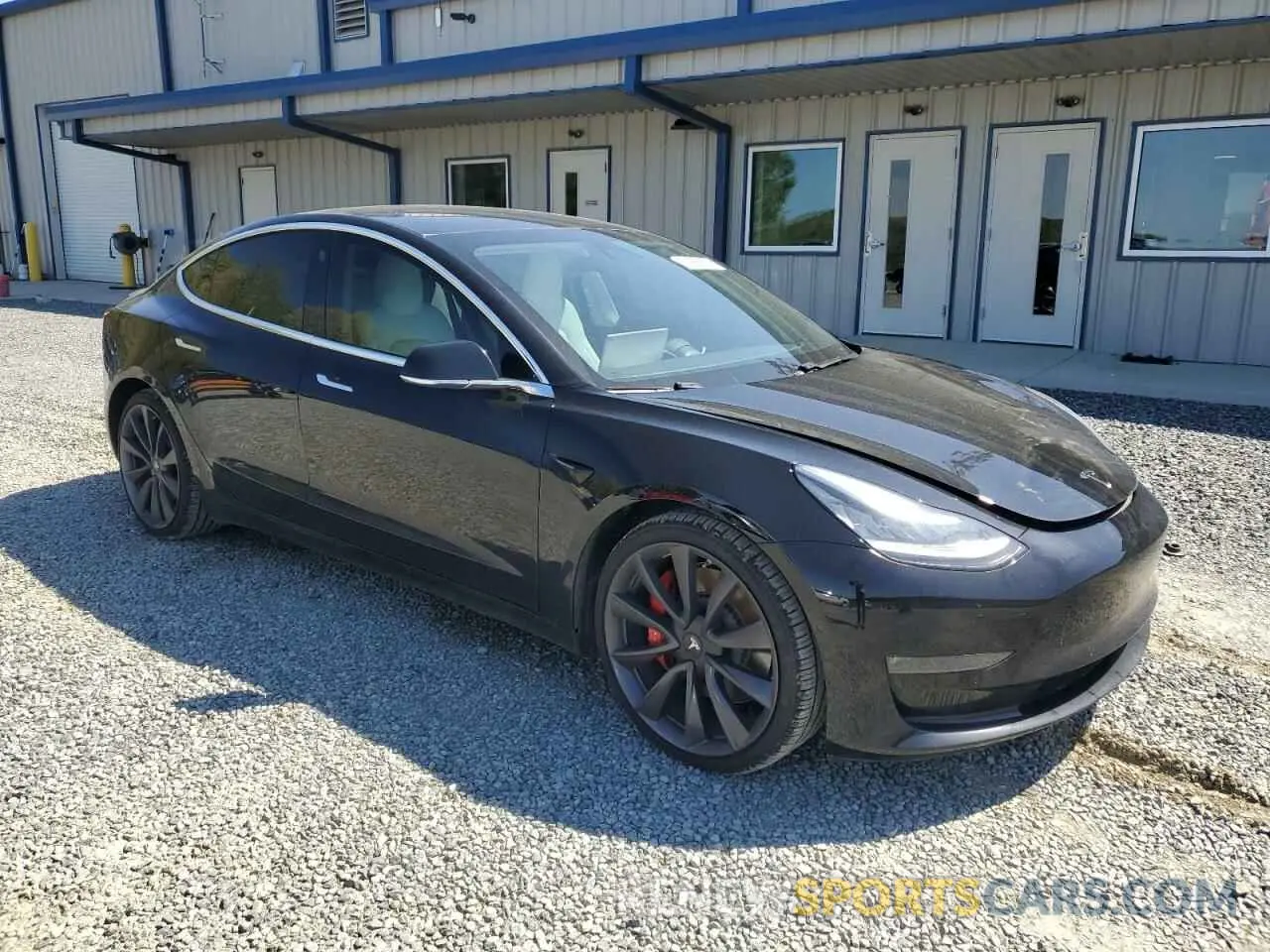 4 Photograph of a damaged car 5YJ3E1EC6LF774959 TESLA MODEL 3 2020