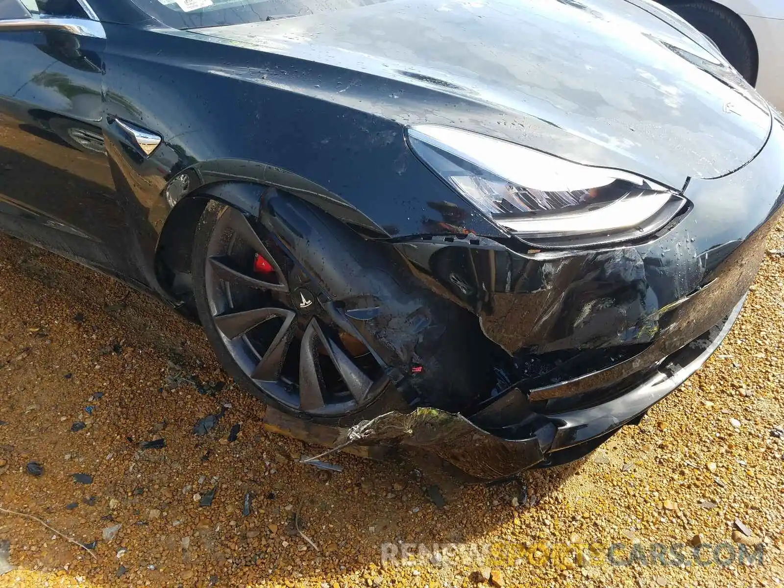 9 Photograph of a damaged car 5YJ3E1EC6LF774962 TESLA MODEL 3 2020