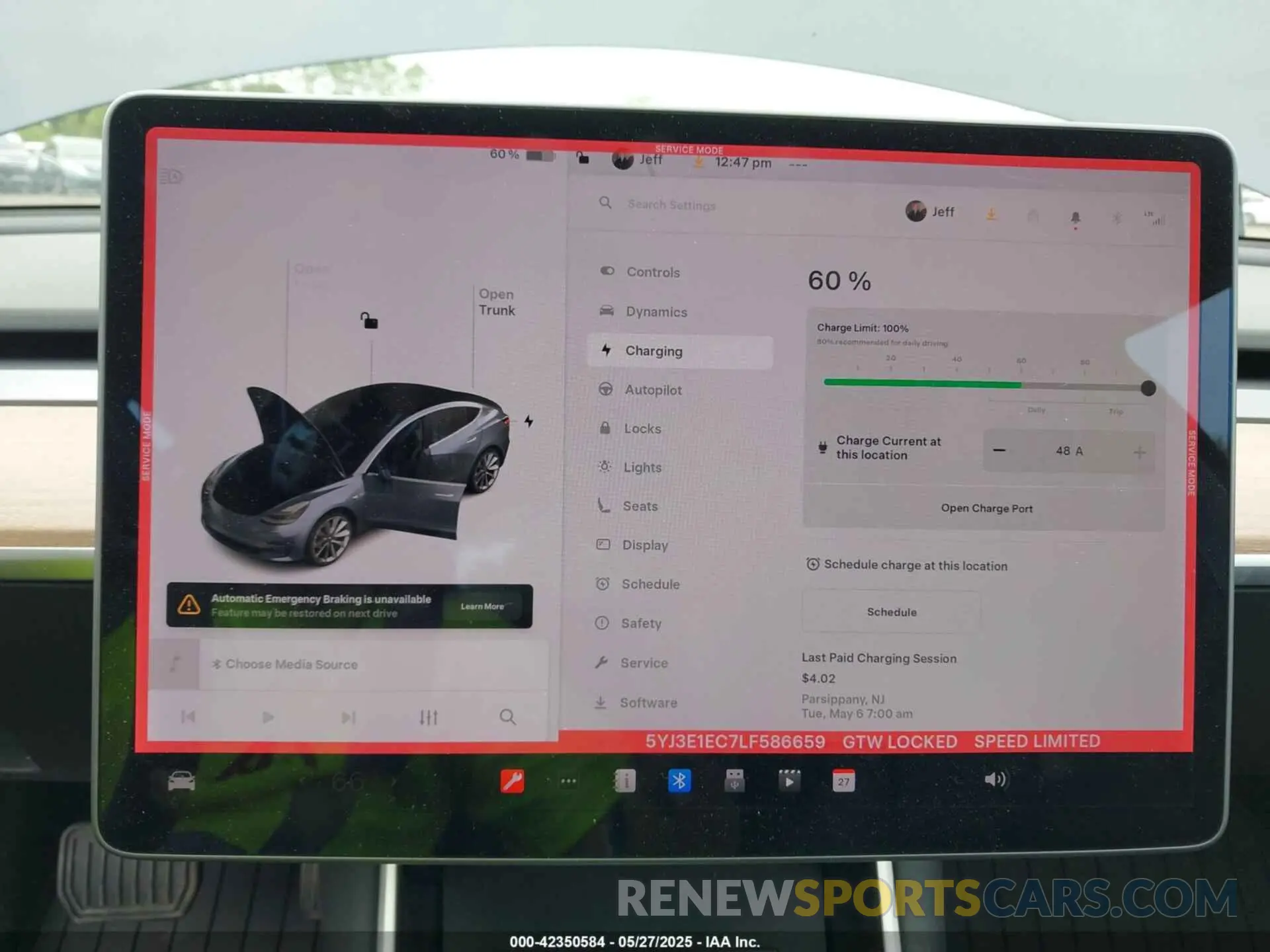 17 Photograph of a damaged car 5YJ3E1EC7LF586659 TESLA MODEL 3 2020