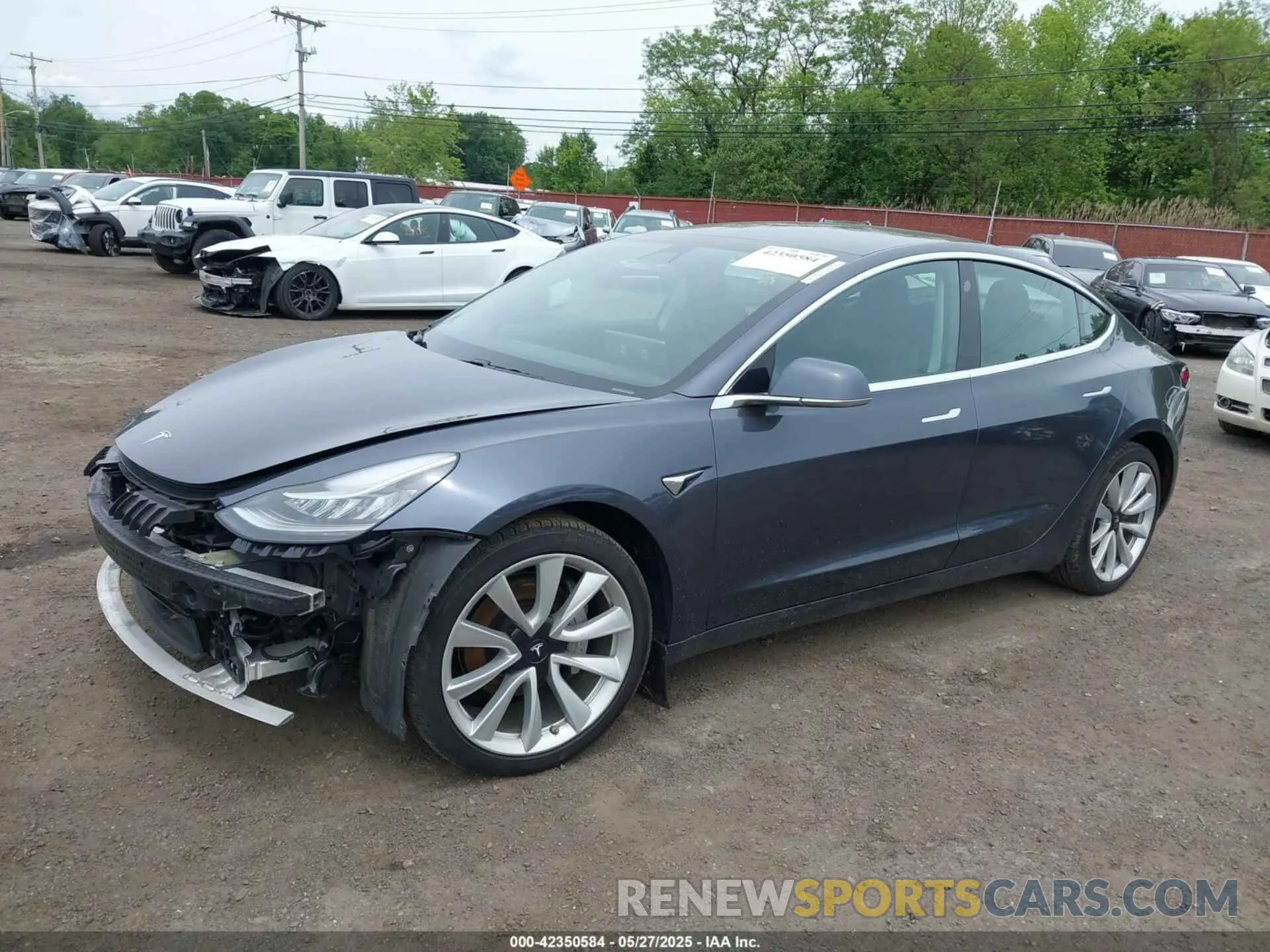 20 Photograph of a damaged car 5YJ3E1EC7LF586659 TESLA MODEL 3 2020