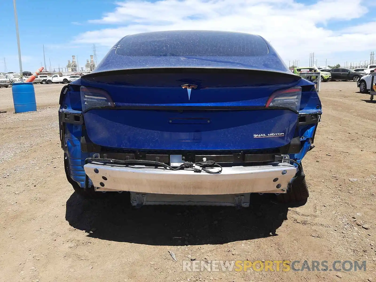 9 Photograph of a damaged car 5YJ3E1EC7LF603184 TESLA MODEL 3 2020