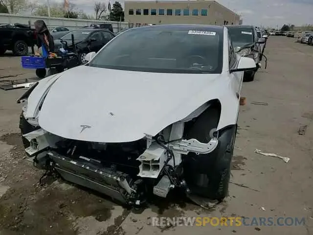 14 Photograph of a damaged car 5YJ3E1EC7LF627355 TESLA MODEL 3 2020