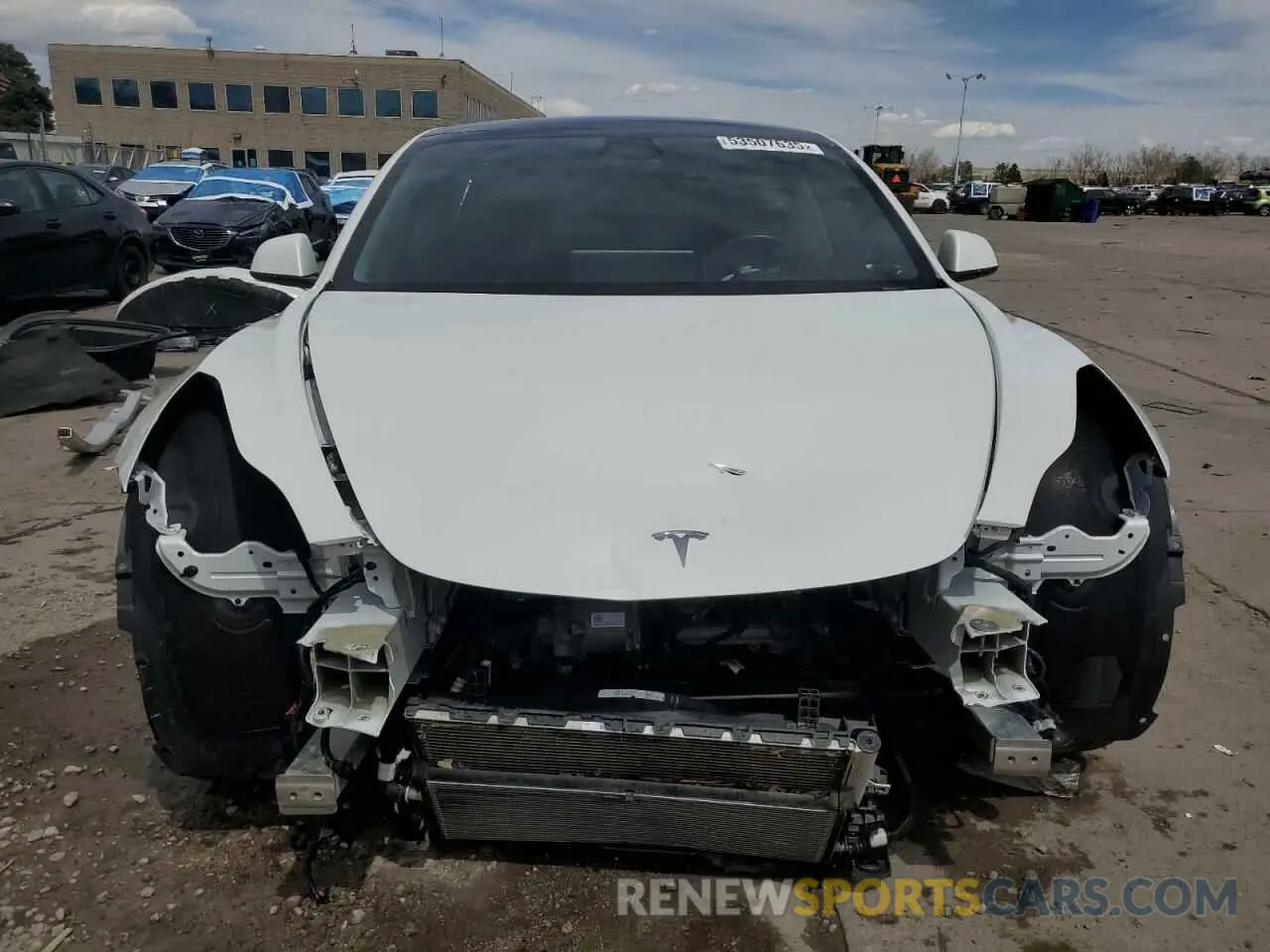 5 Photograph of a damaged car 5YJ3E1EC7LF627355 TESLA MODEL 3 2020