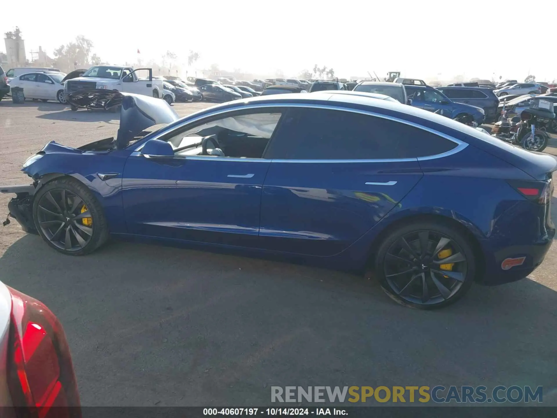 14 Photograph of a damaged car 5YJ3E1EC7LF713197 TESLA MODEL 3 2020