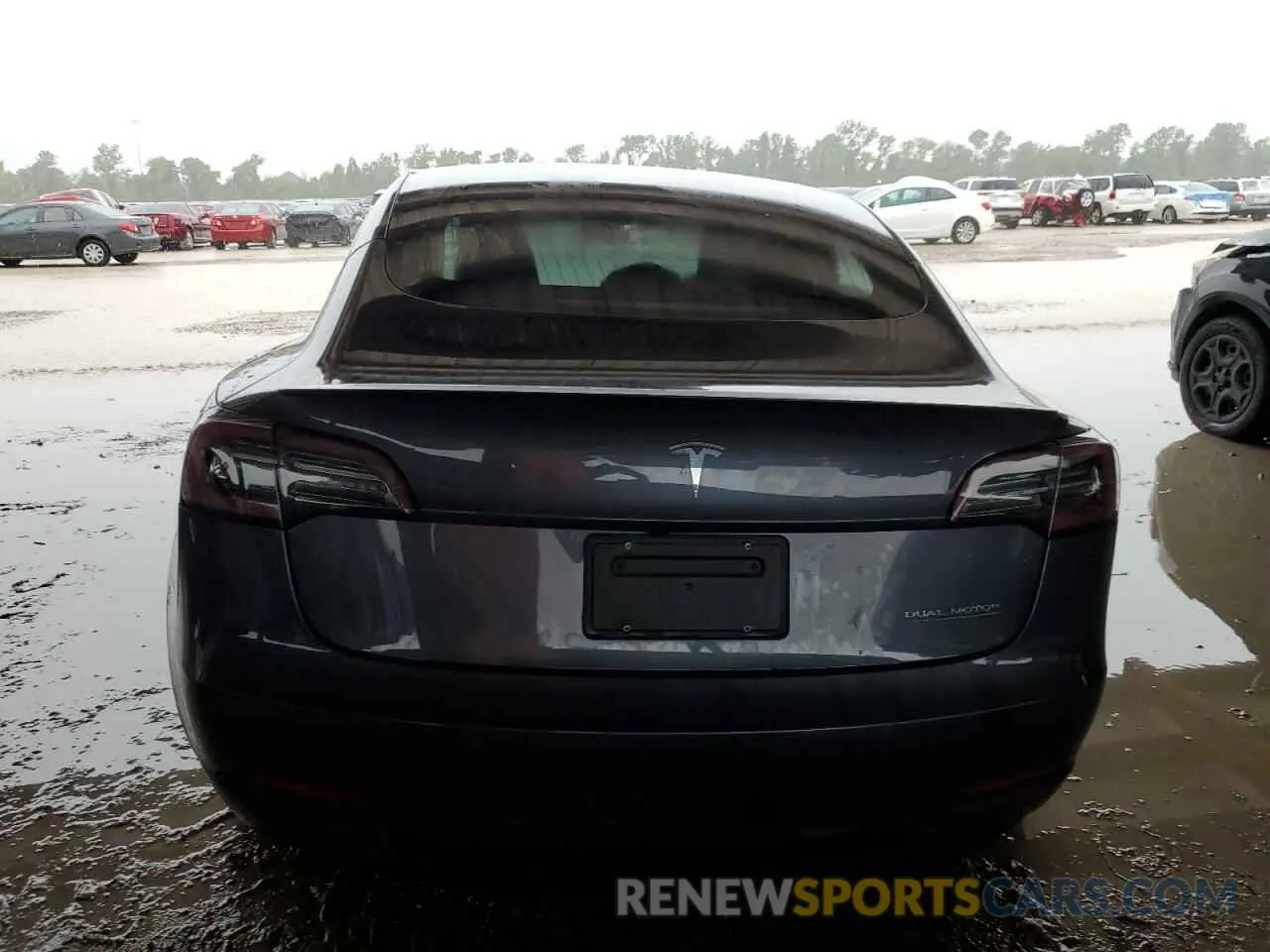 6 Photograph of a damaged car 5YJ3E1EC7LF714625 TESLA MODEL 3 2020