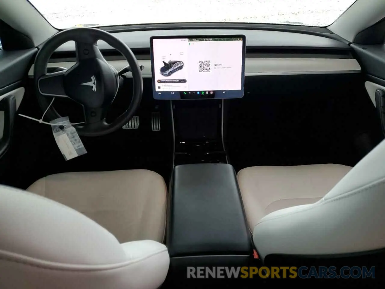 8 Photograph of a damaged car 5YJ3E1EC7LF714625 TESLA MODEL 3 2020