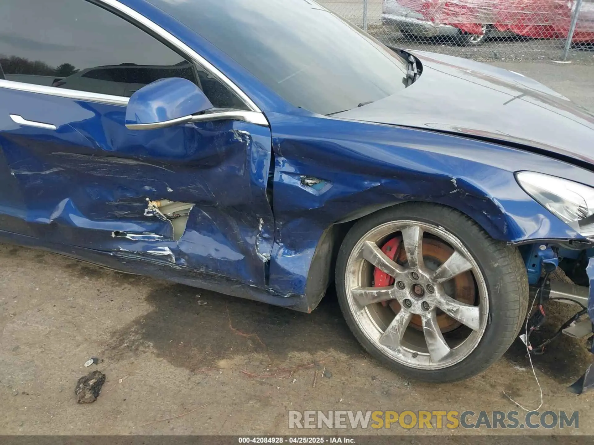 6 Photograph of a damaged car 5YJ3E1EC7LF784223 TESLA MODEL 3 2020
