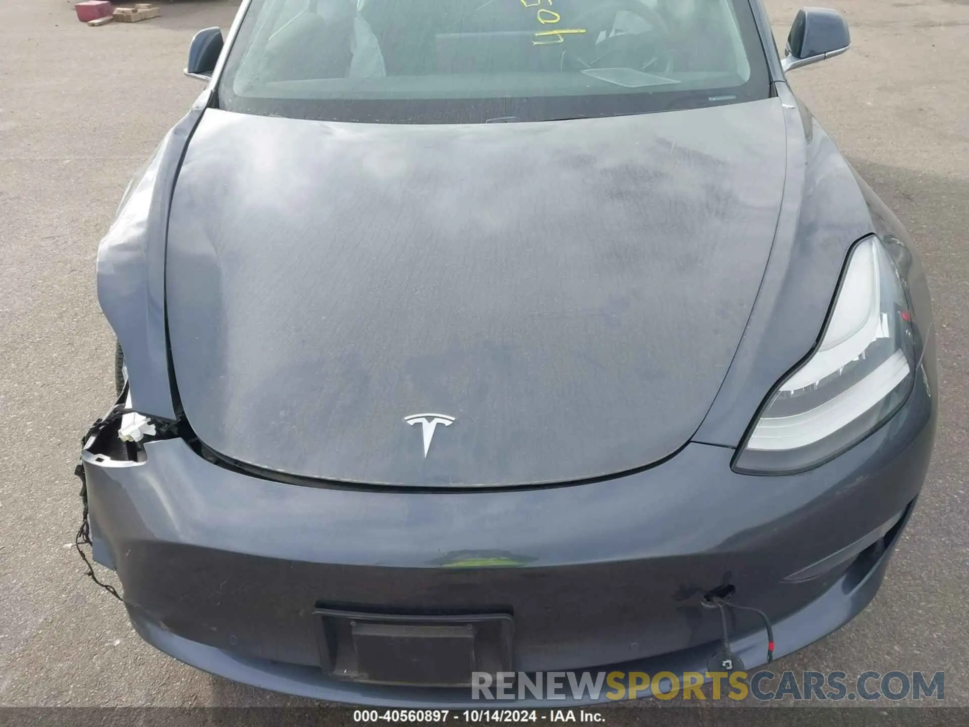 10 Photograph of a damaged car 5YJ3E1EC8LF602903 TESLA MODEL 3 2020