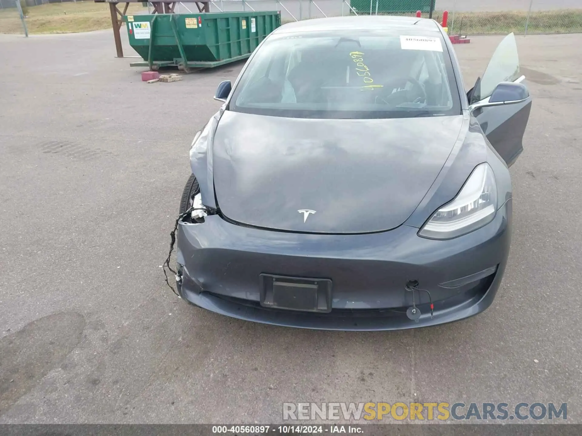 21 Photograph of a damaged car 5YJ3E1EC8LF602903 TESLA MODEL 3 2020