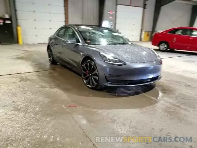 10 Photograph of a damaged car 5YJ3E1EC8LF640891 TESLA MODEL 3 2020