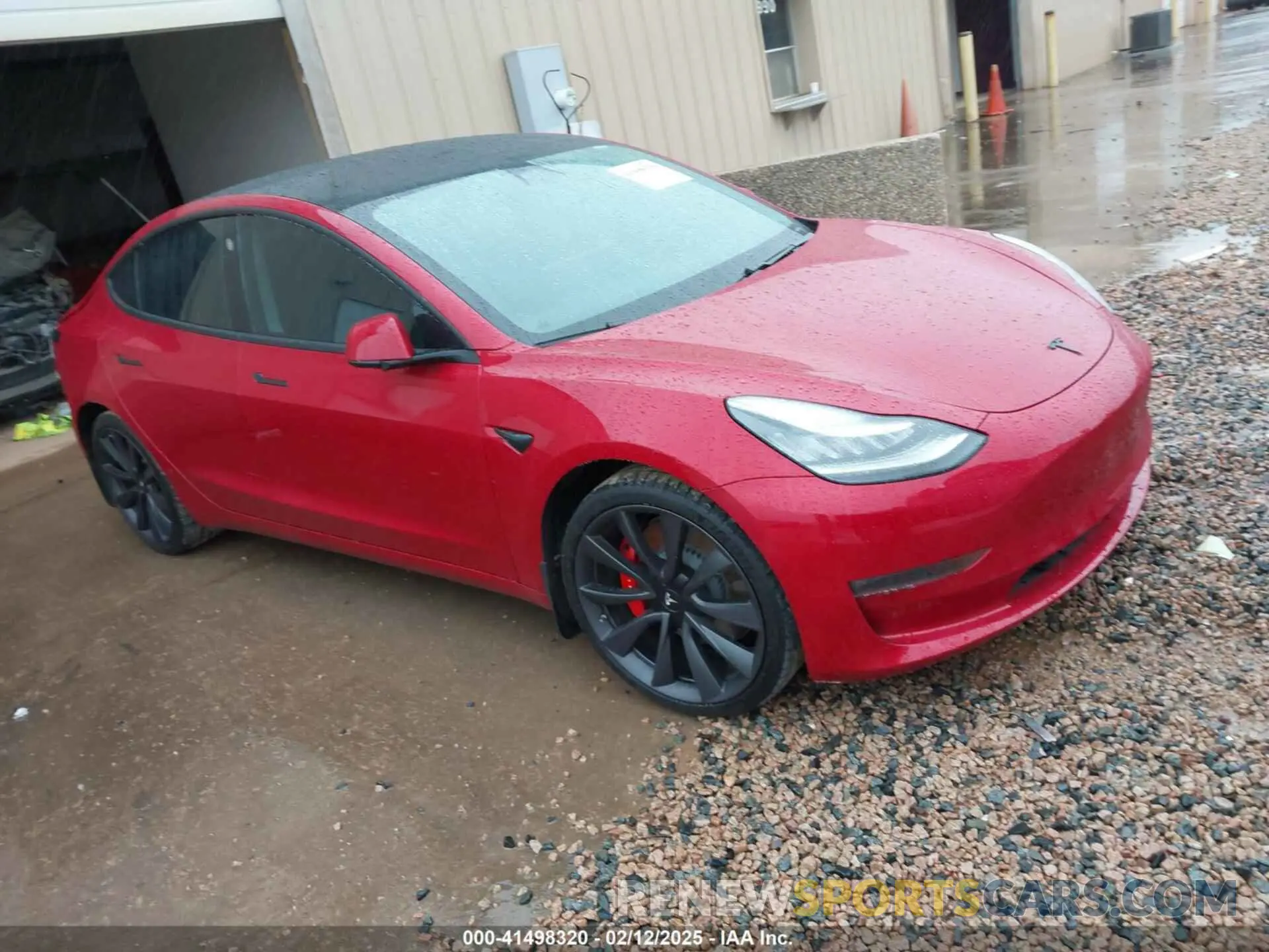 1 Photograph of a damaged car 5YJ3E1EC9LF629771 TESLA MODEL 3 2020