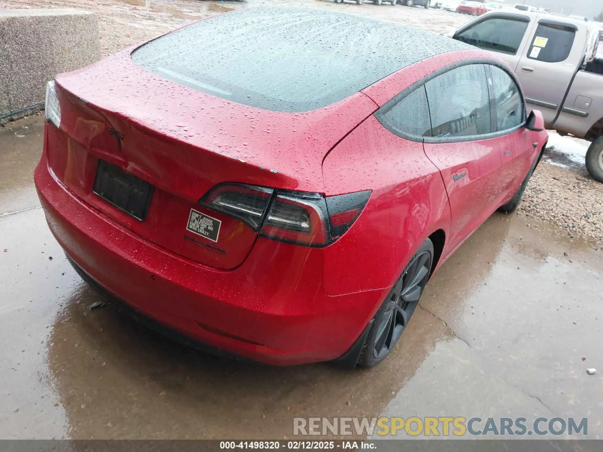 4 Photograph of a damaged car 5YJ3E1EC9LF629771 TESLA MODEL 3 2020