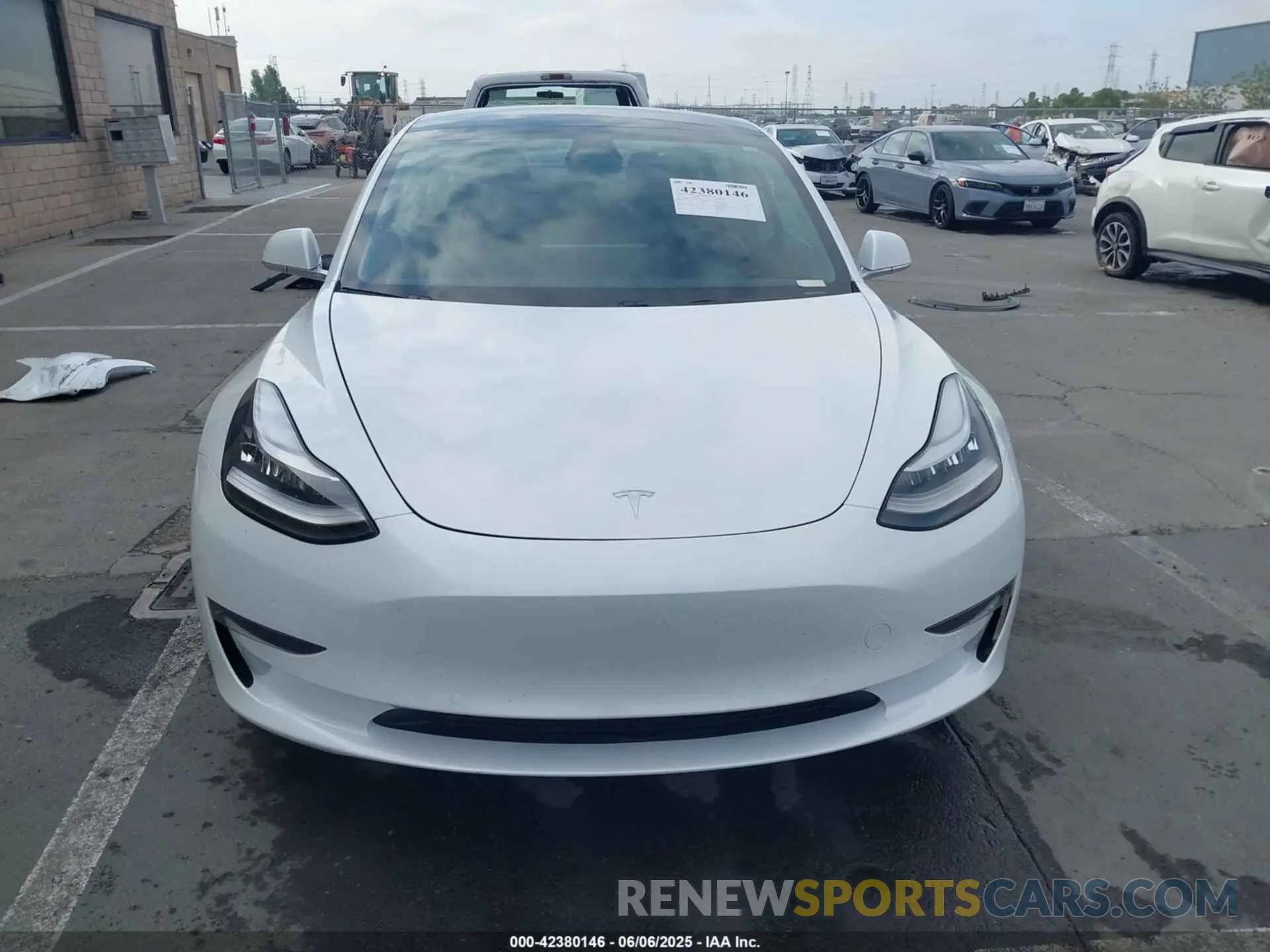 13 Photograph of a damaged car 5YJ3E1EC9LF641242 TESLA MODEL 3 2020