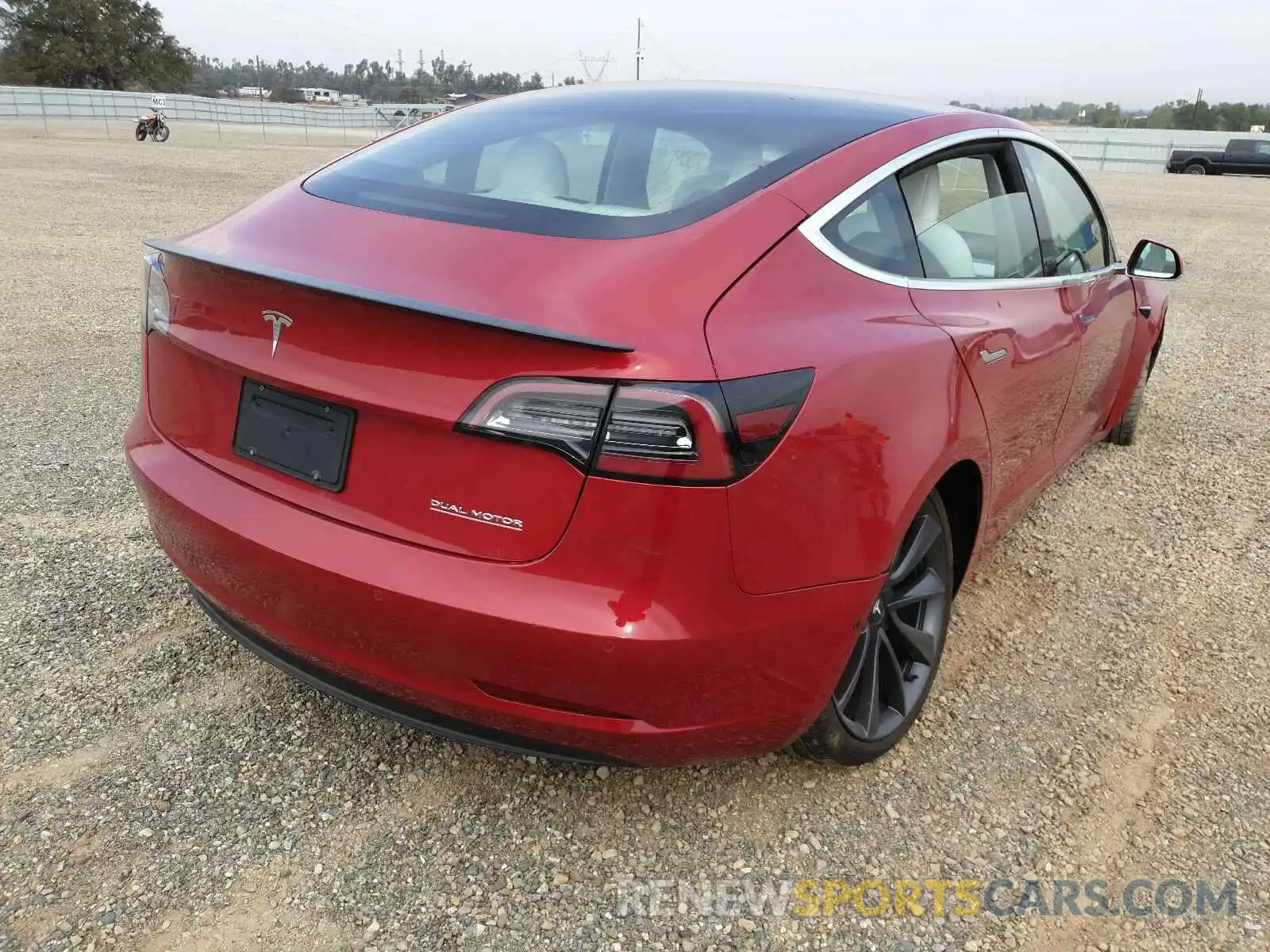 4 Photograph of a damaged car 5YJ3E1EC9LF783431 TESLA MODEL 3 2020