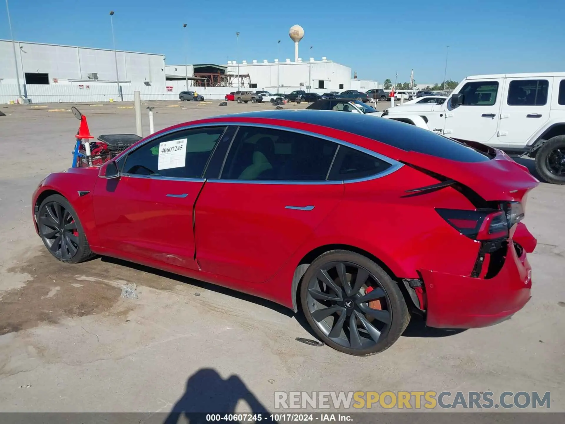 14 Photograph of a damaged car 5YJ3E1EC9LF784644 TESLA MODEL 3 2020